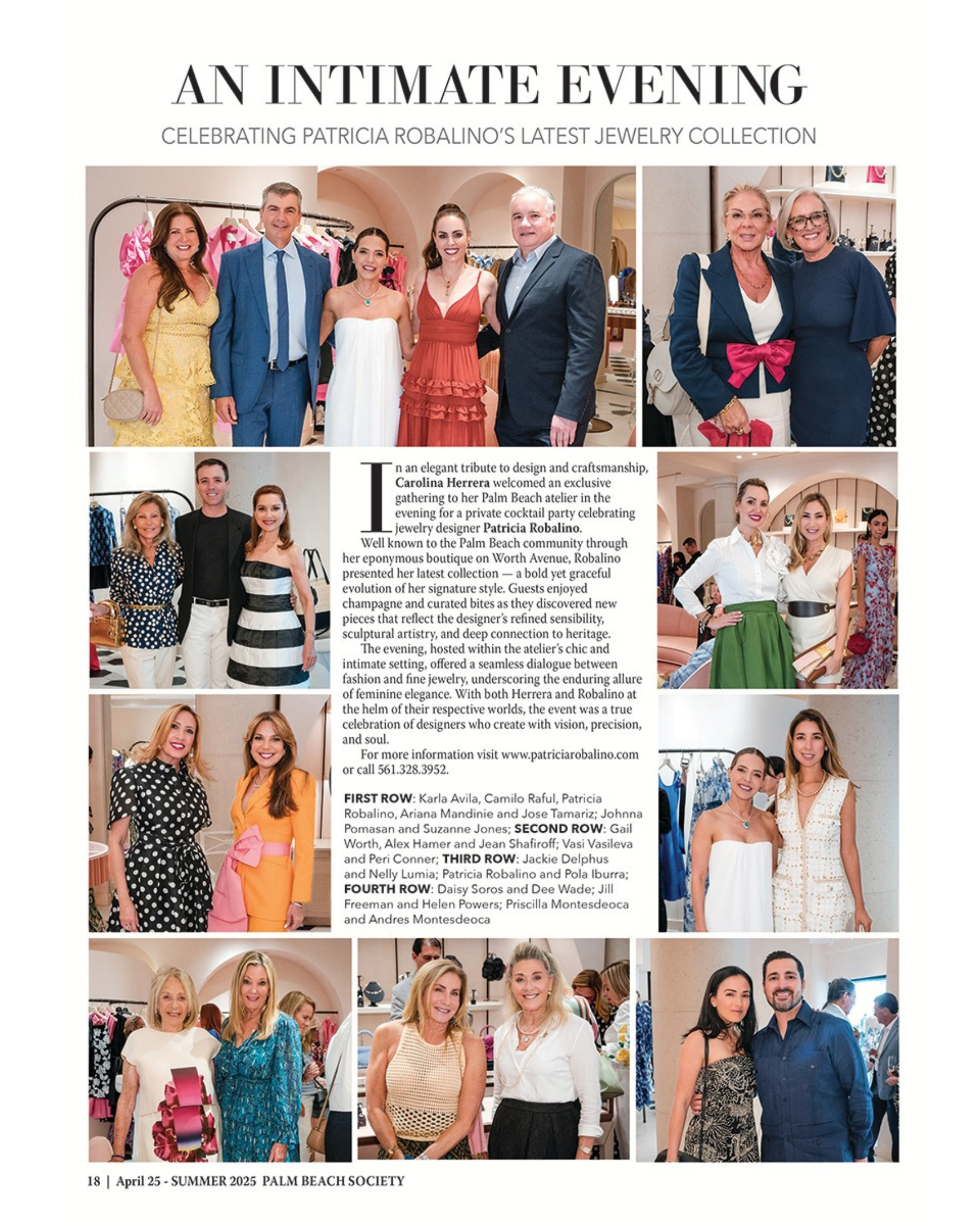 Carolina Herrera & Patricia Robalino