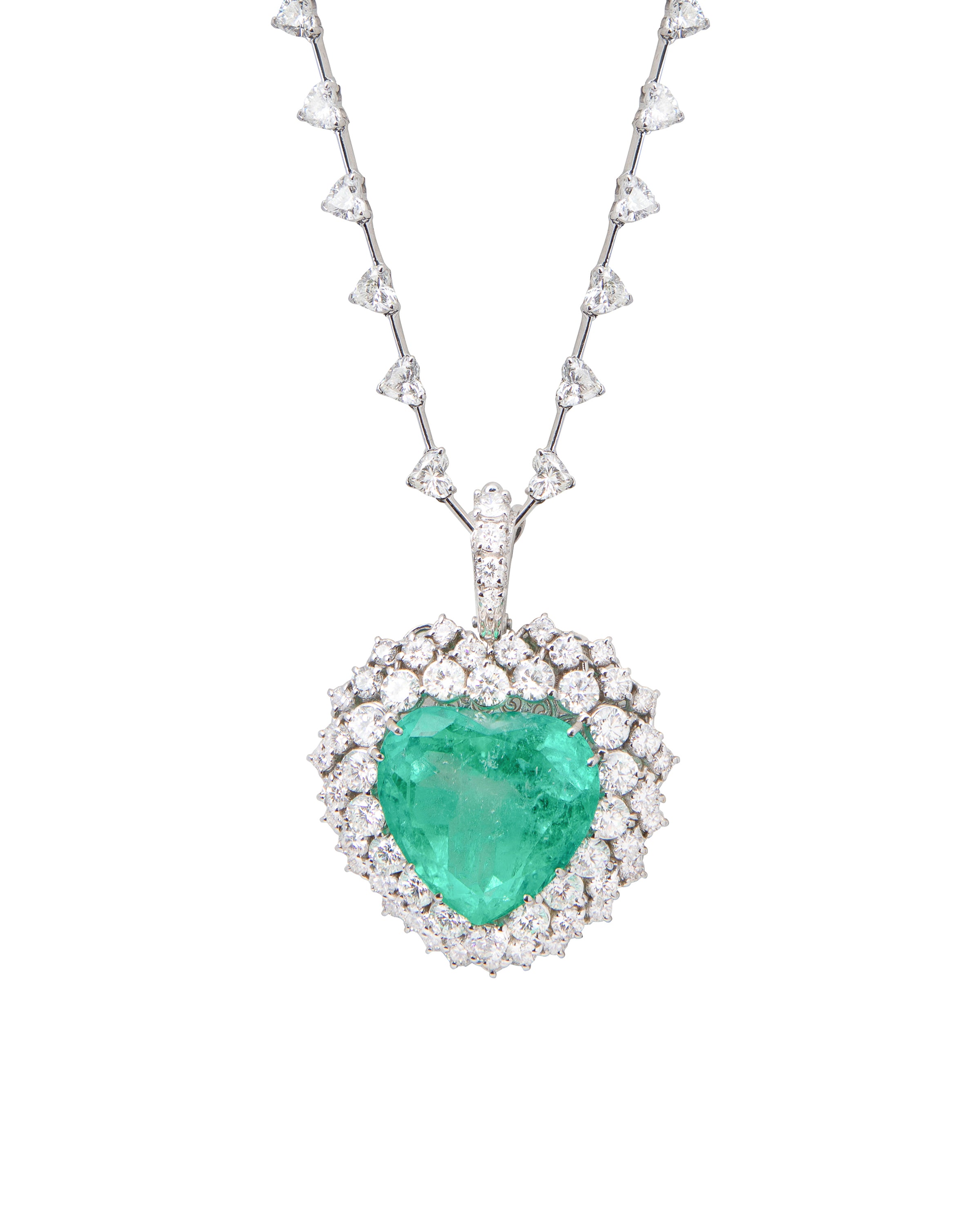 PR Emerald Heart Pendant