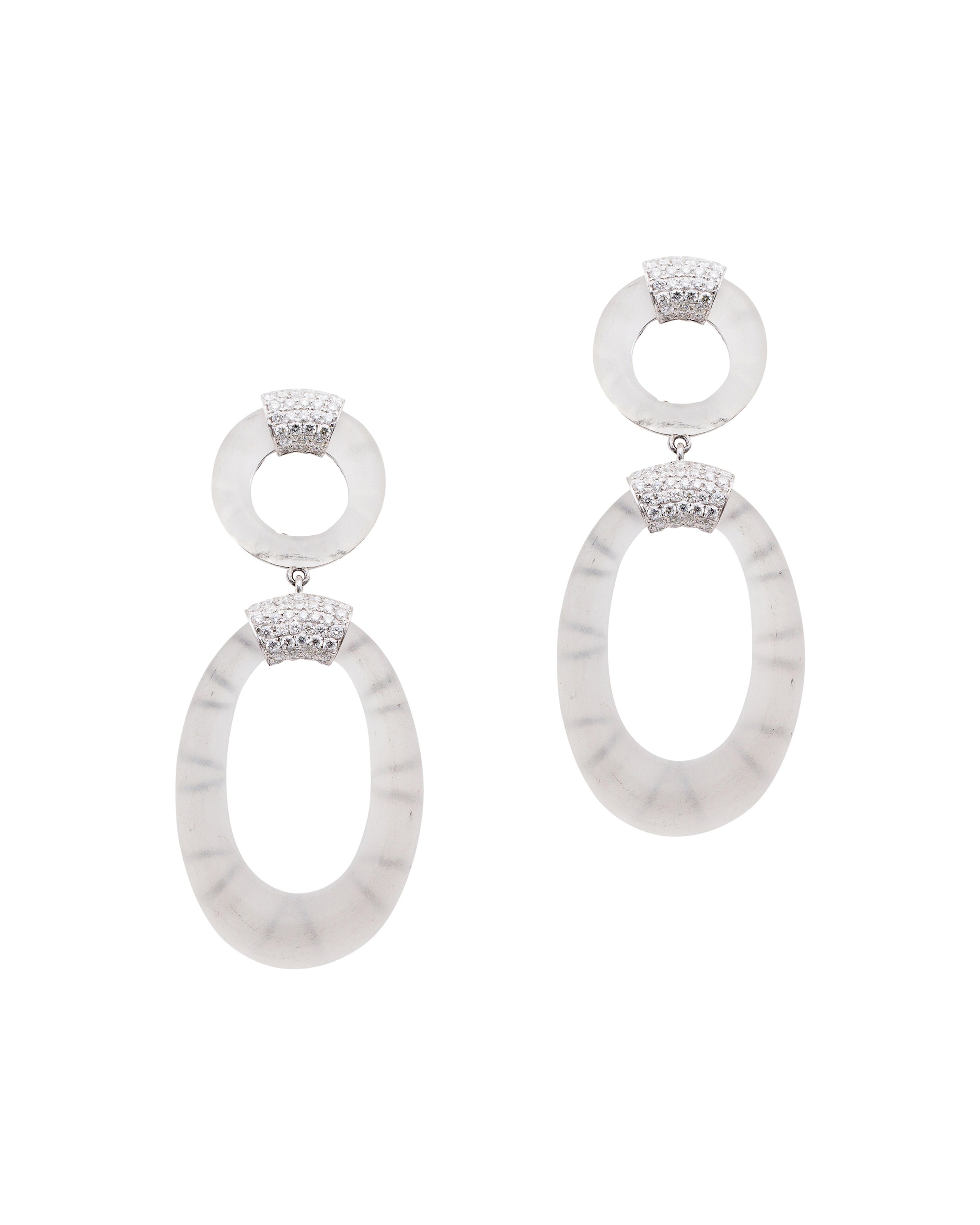 Delicate Rock Crystal Drops