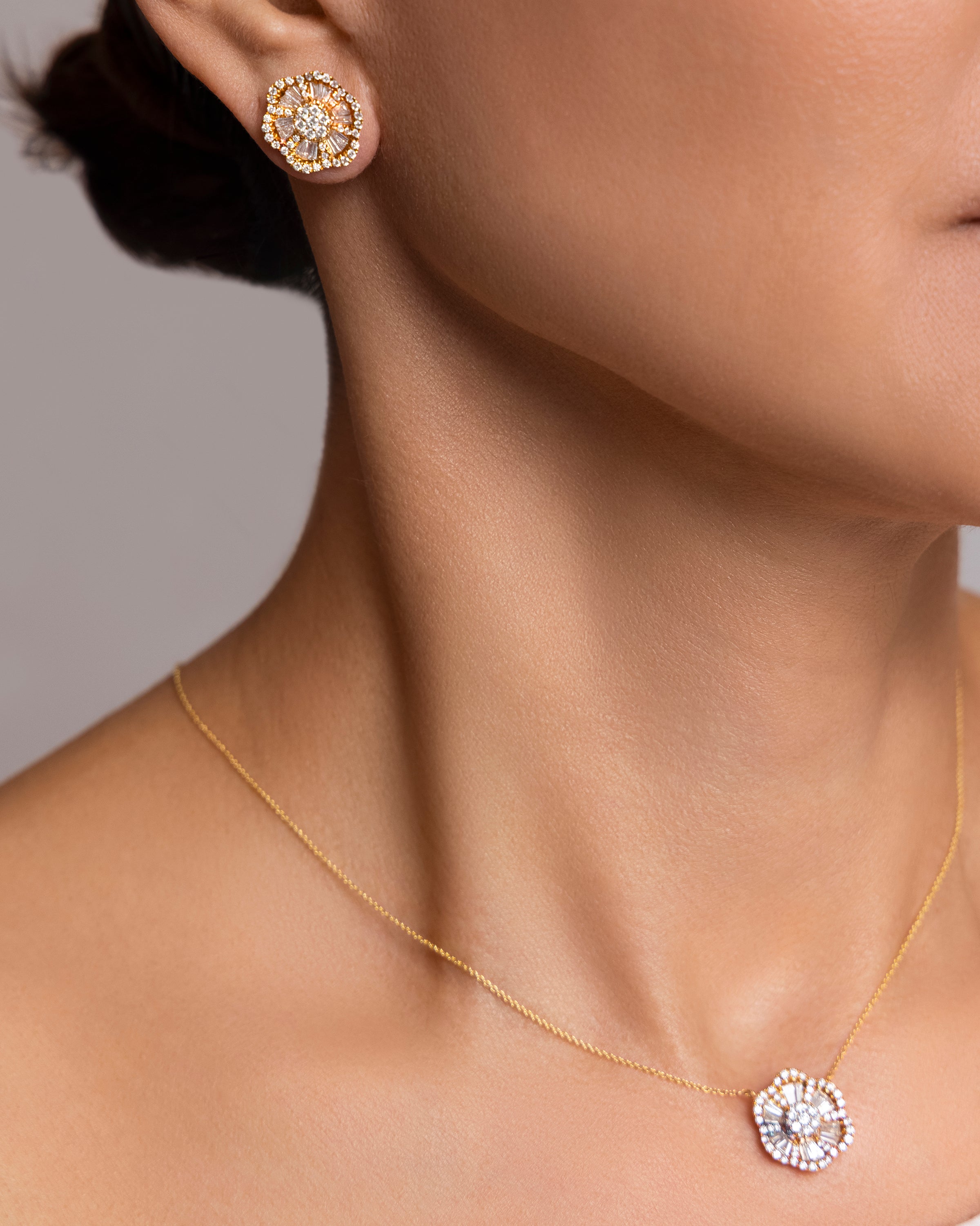 Twinkling Flower Earrings