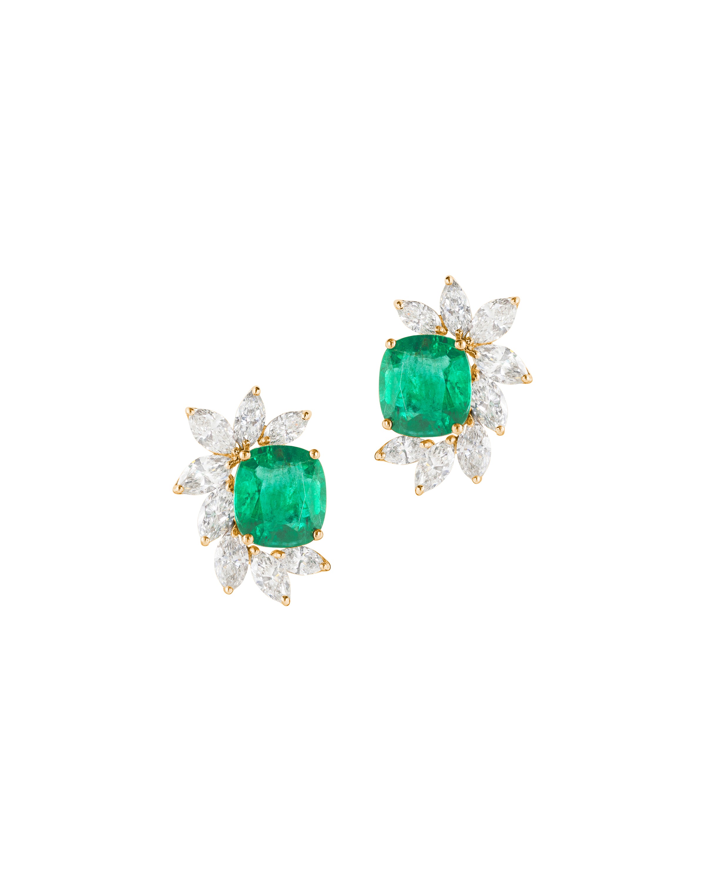 Magnificent Emerald Earrings