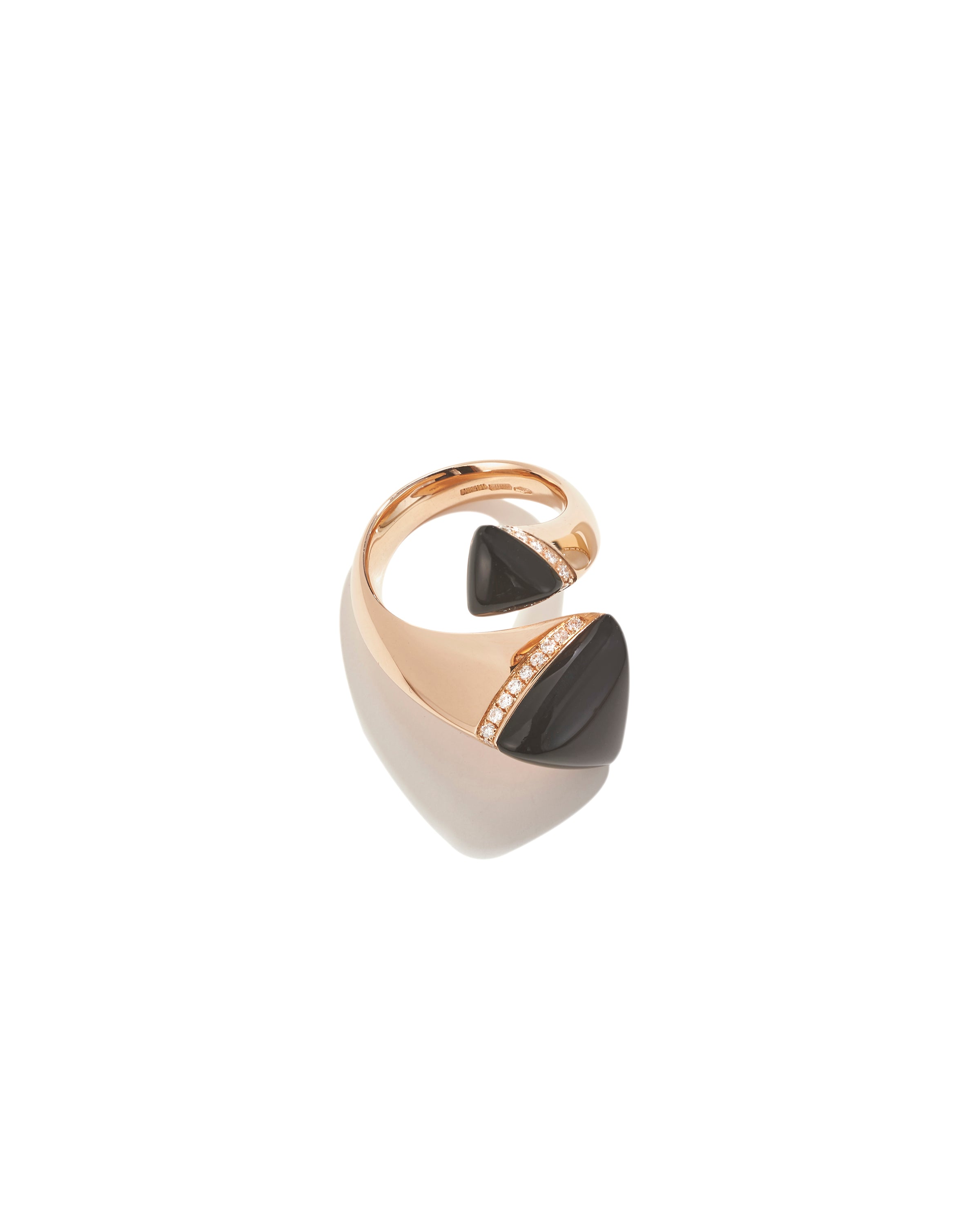 Palm Beach Collezione Contemporary Ring in Black Onyx