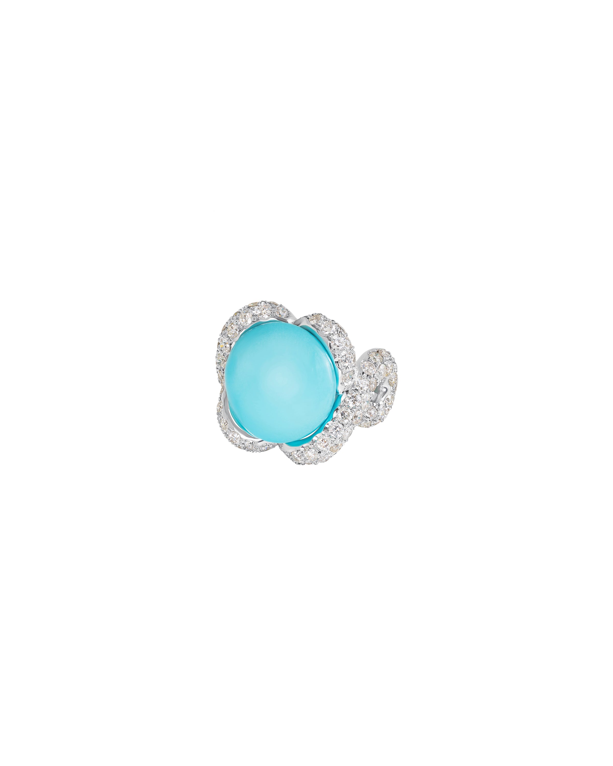 Turquoise Drop Ring