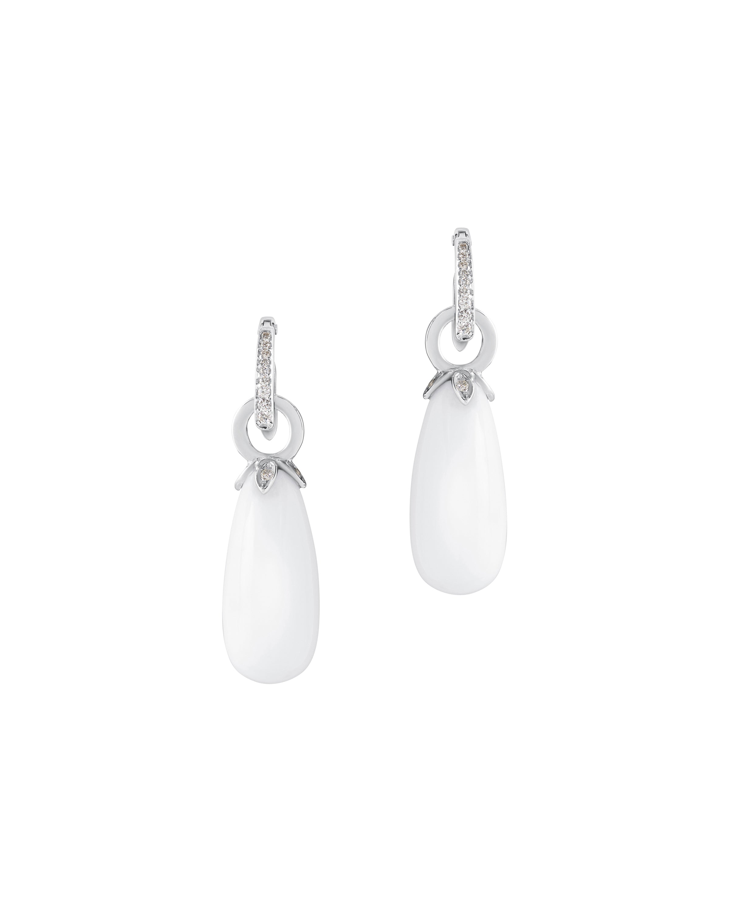Diamond White Coral Drops