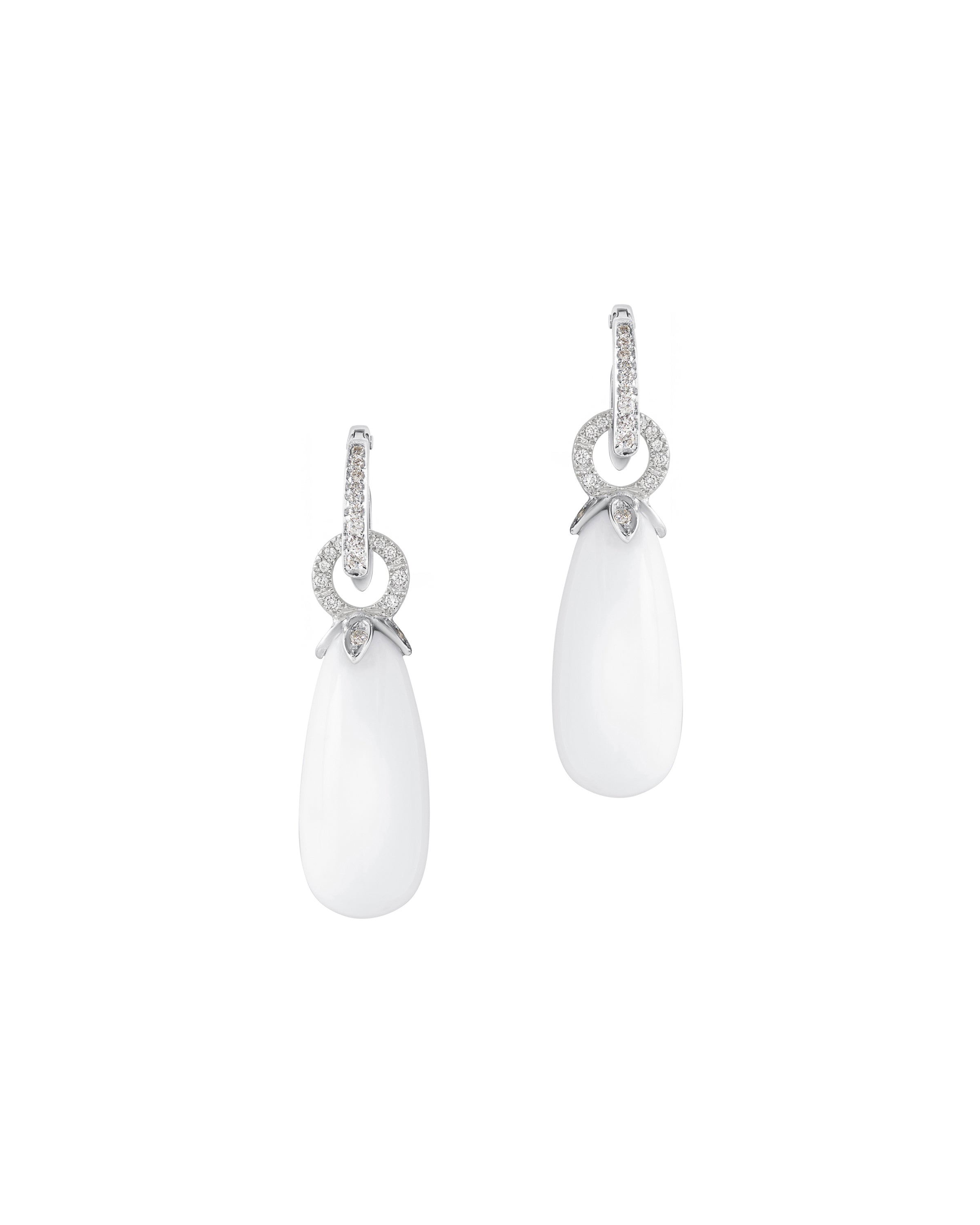 Diamond White Coral Drops