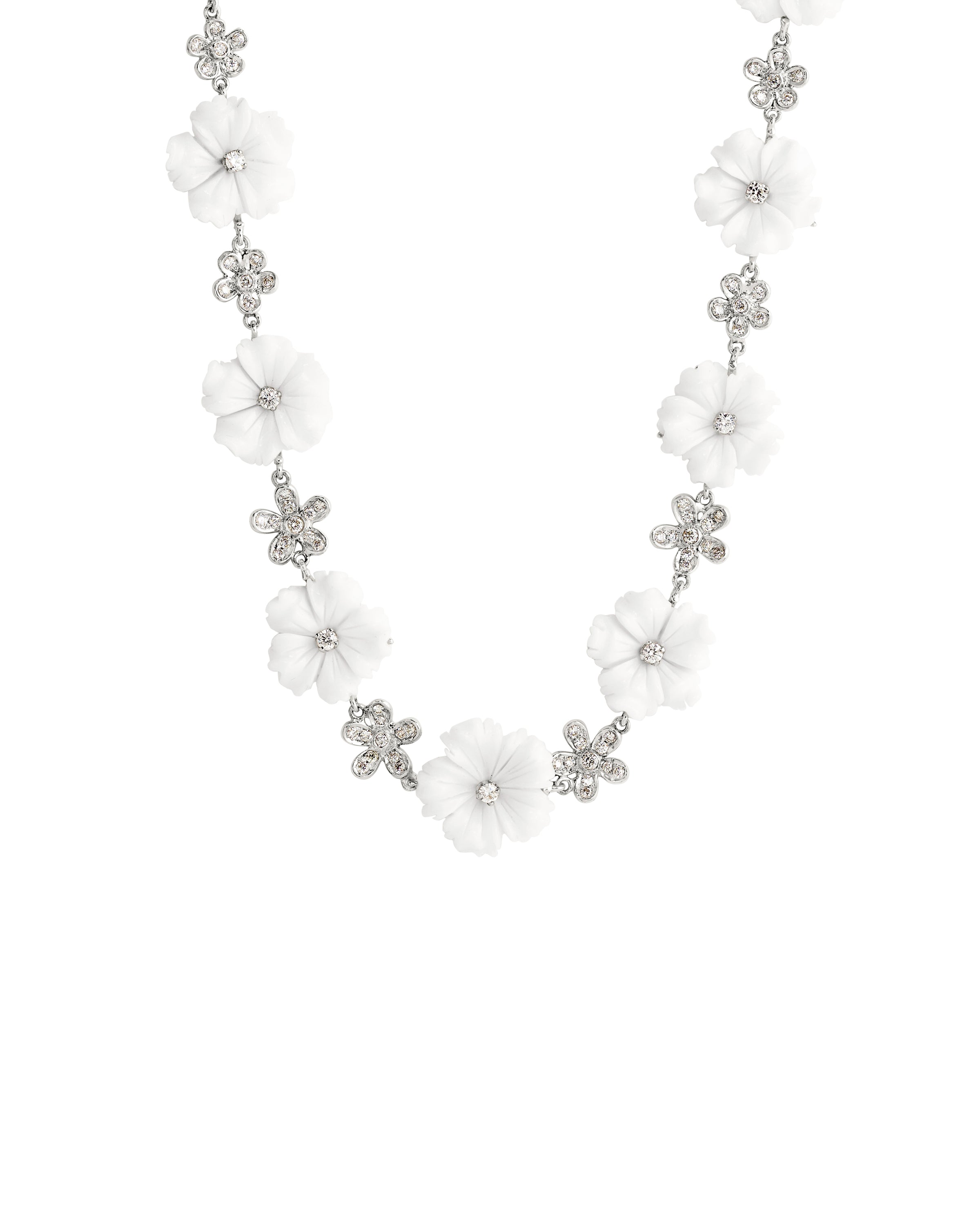 Majestic Coral Link Necklace