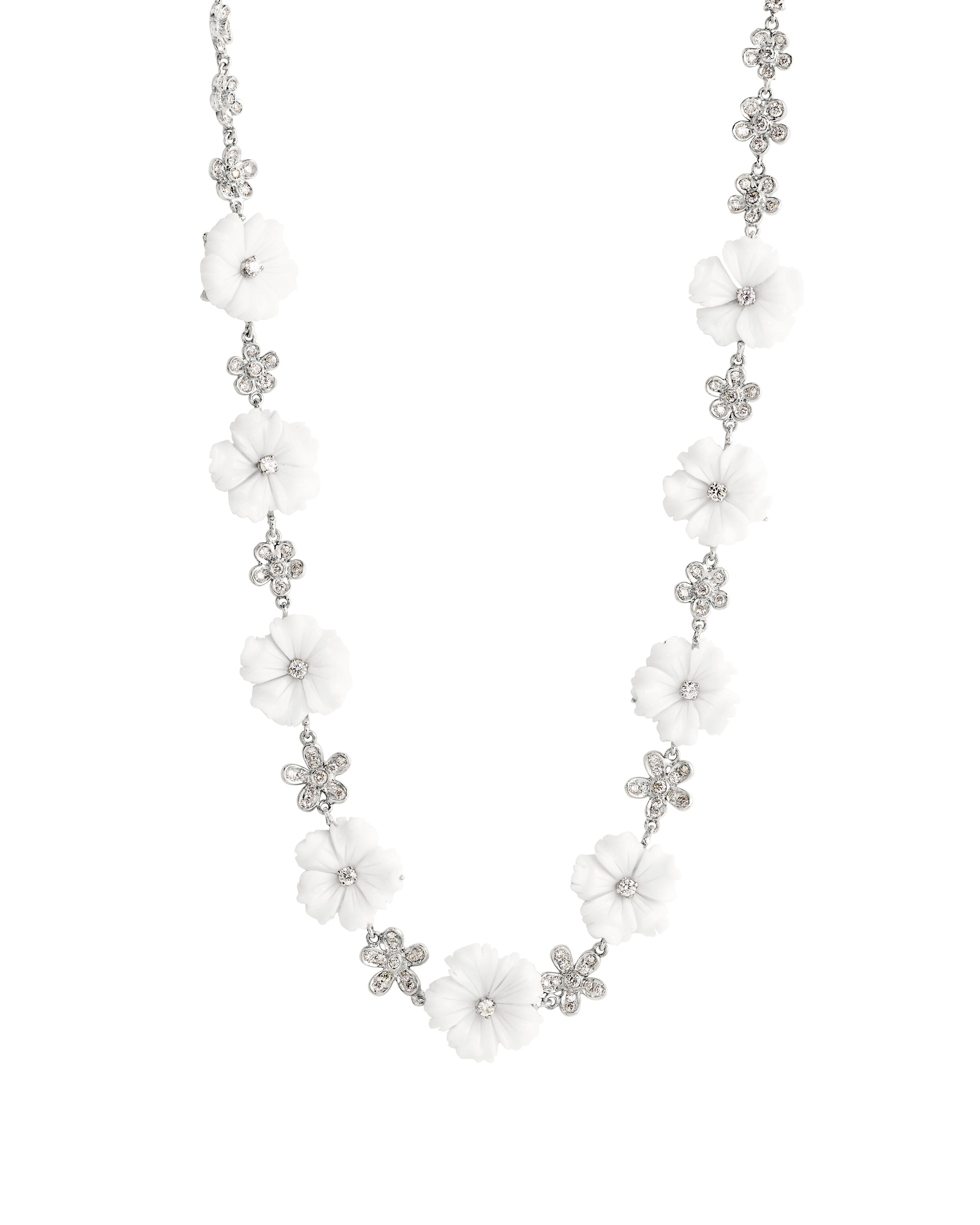 Majestic Coral Link Necklace