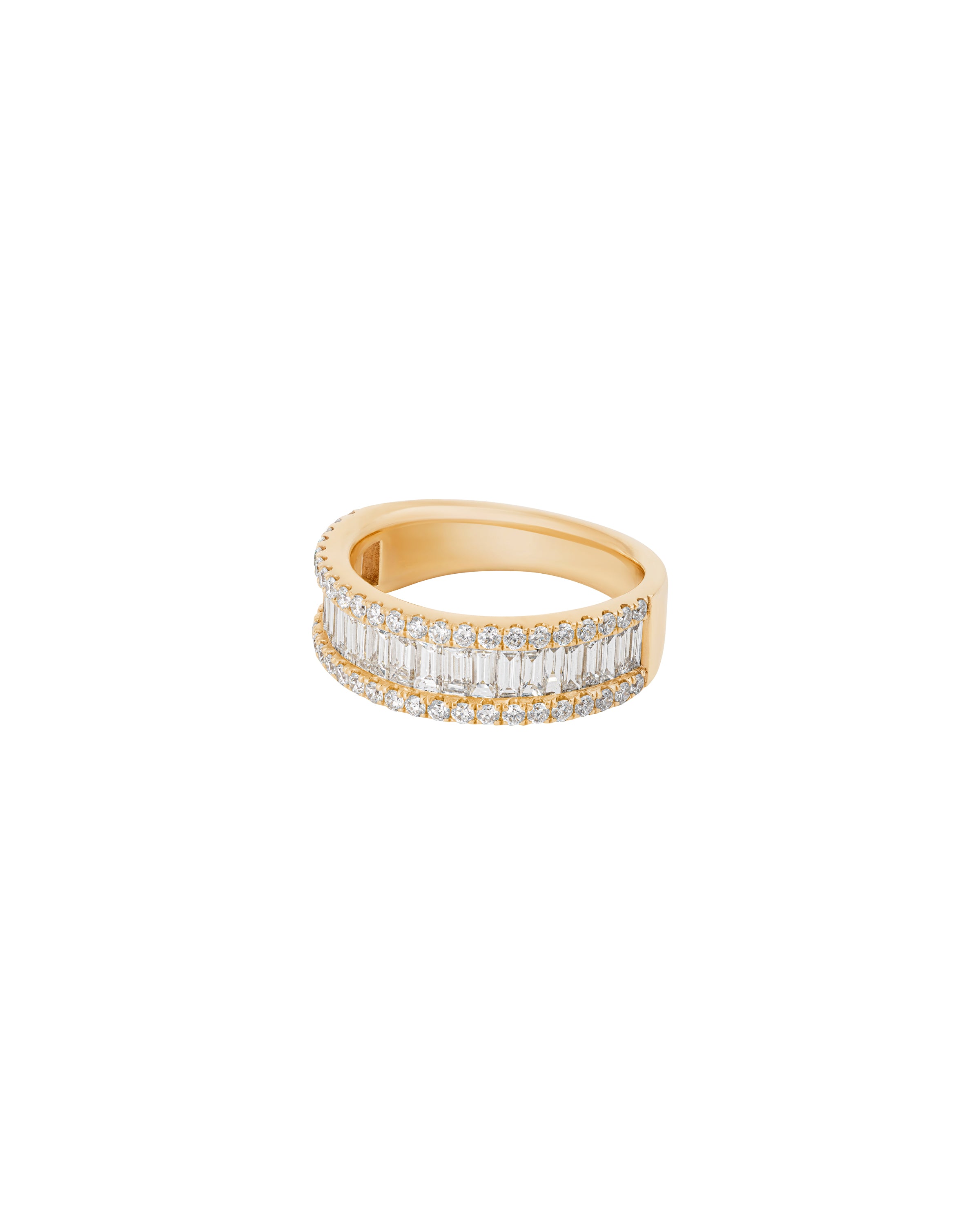 Baguette Diamond Band