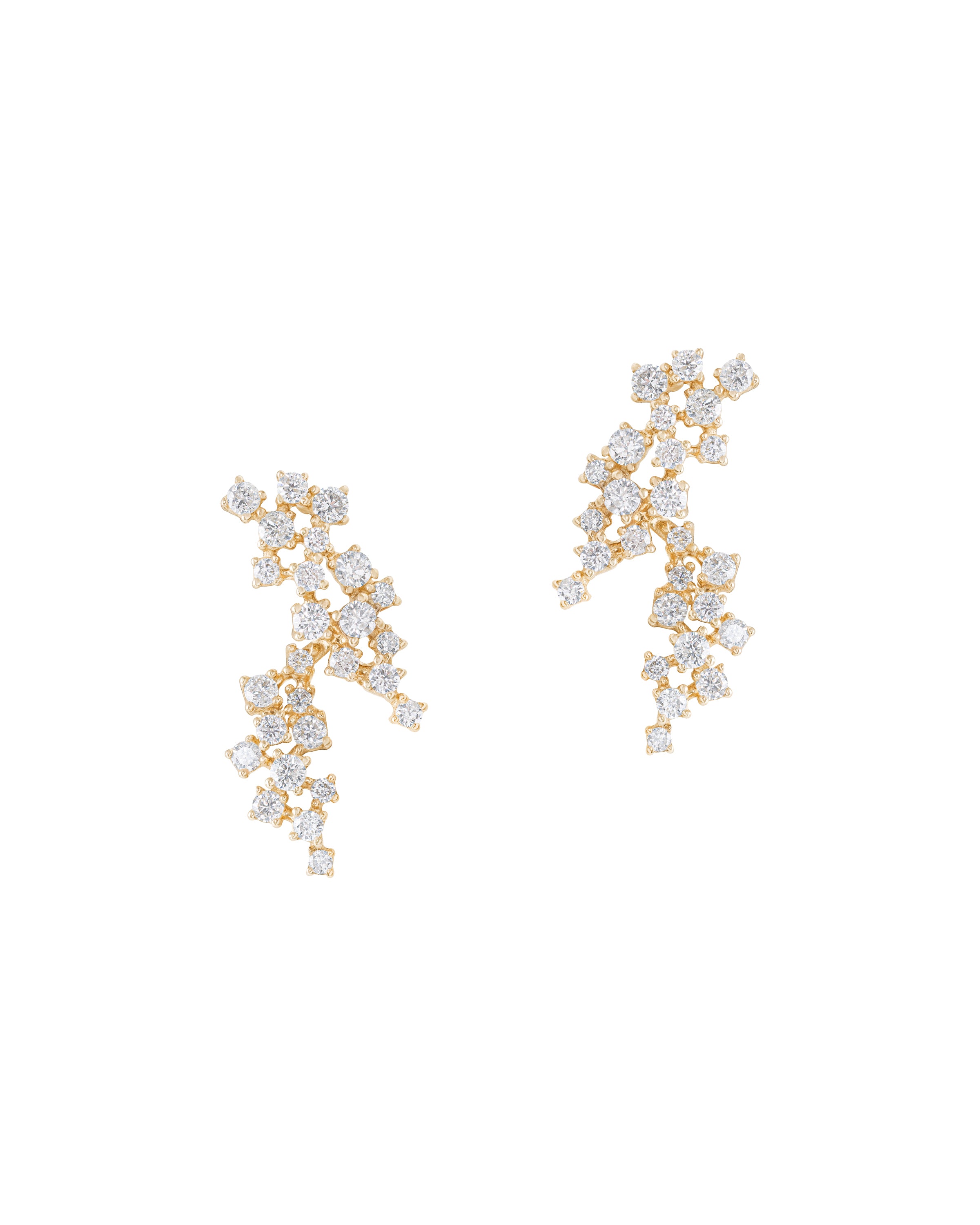 Lace Diamond Earrings