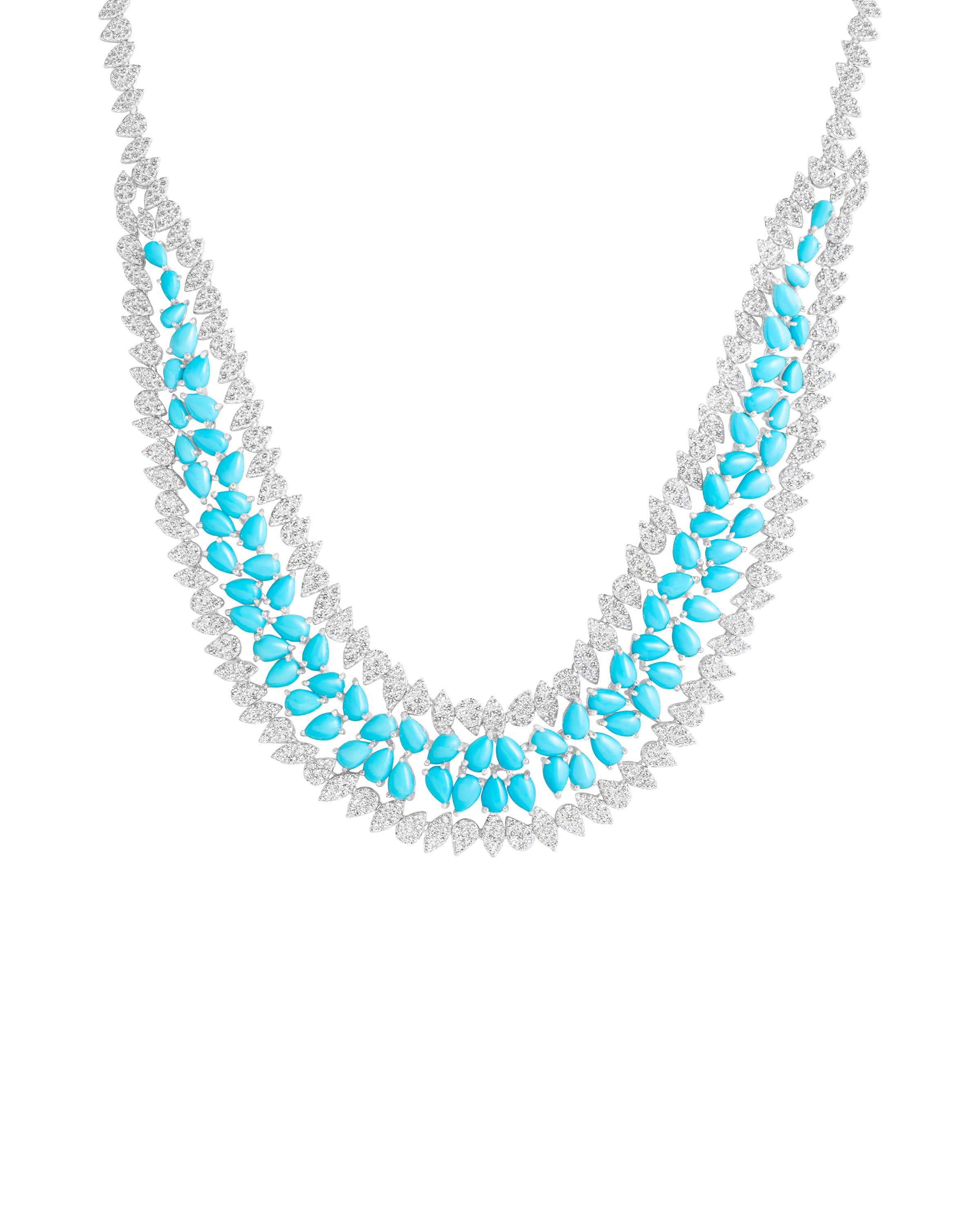 Shimmering Turquoise Necklace
