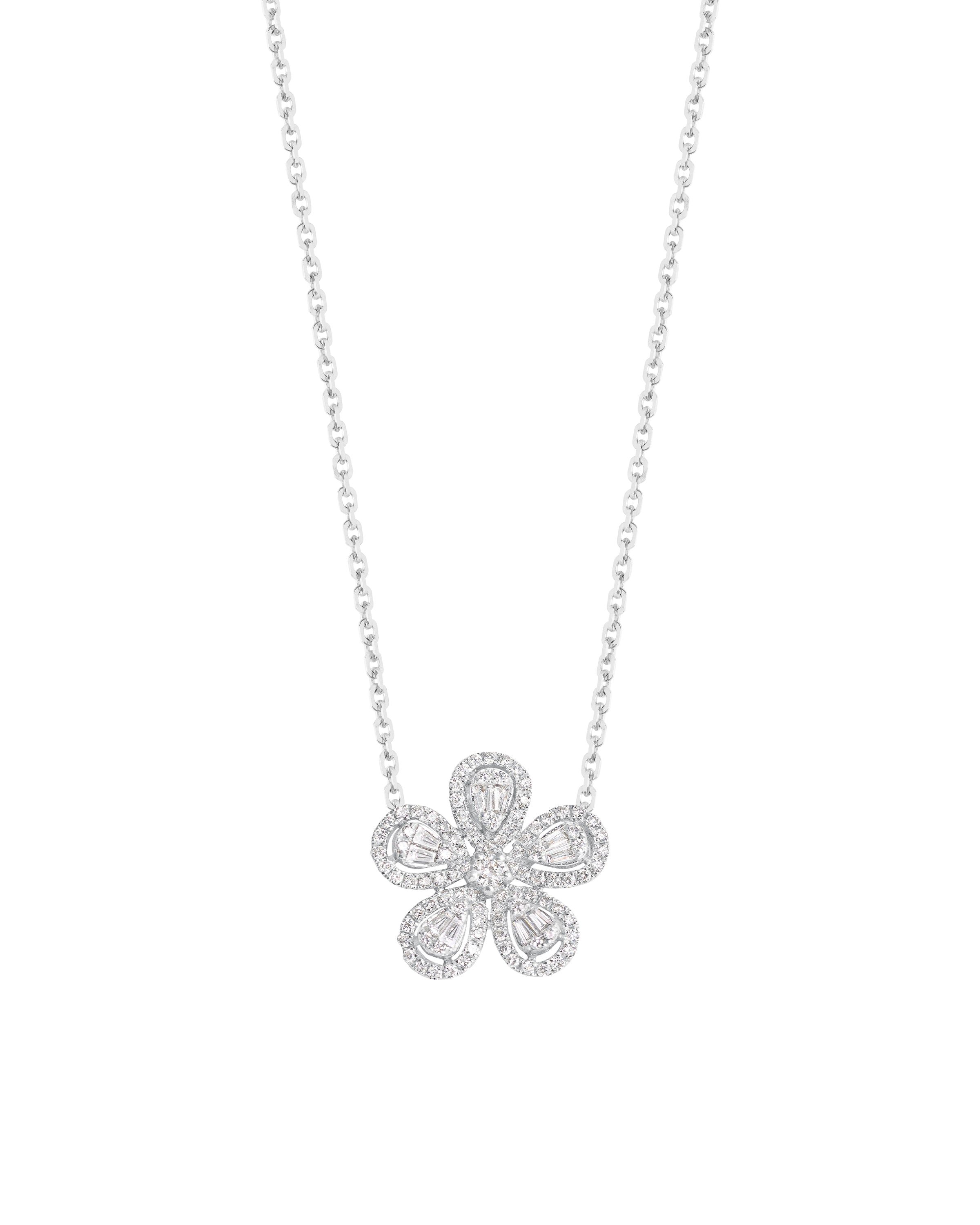 Petals Diamond Necklace