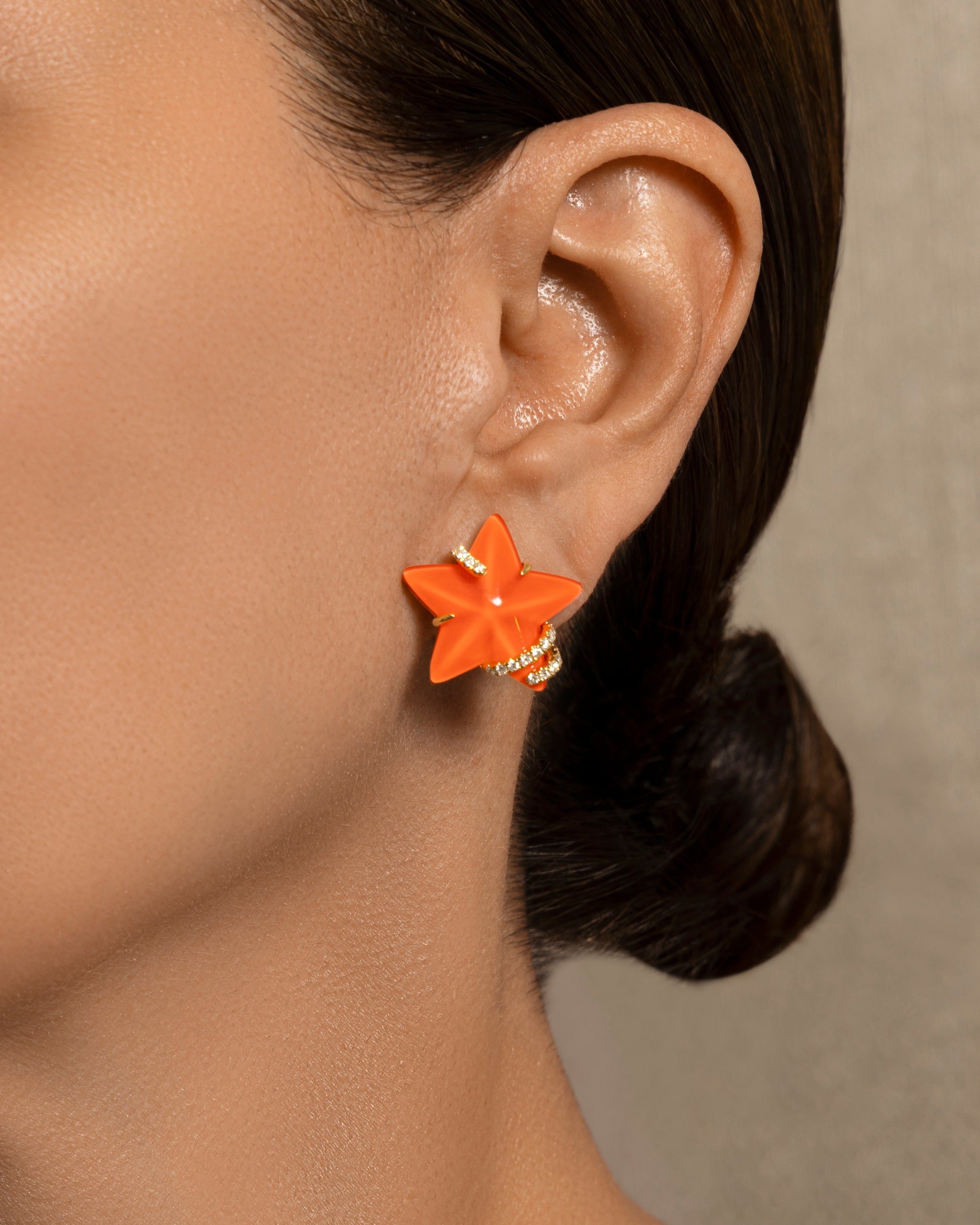 Stella Luna Large Earrings in Turquoise