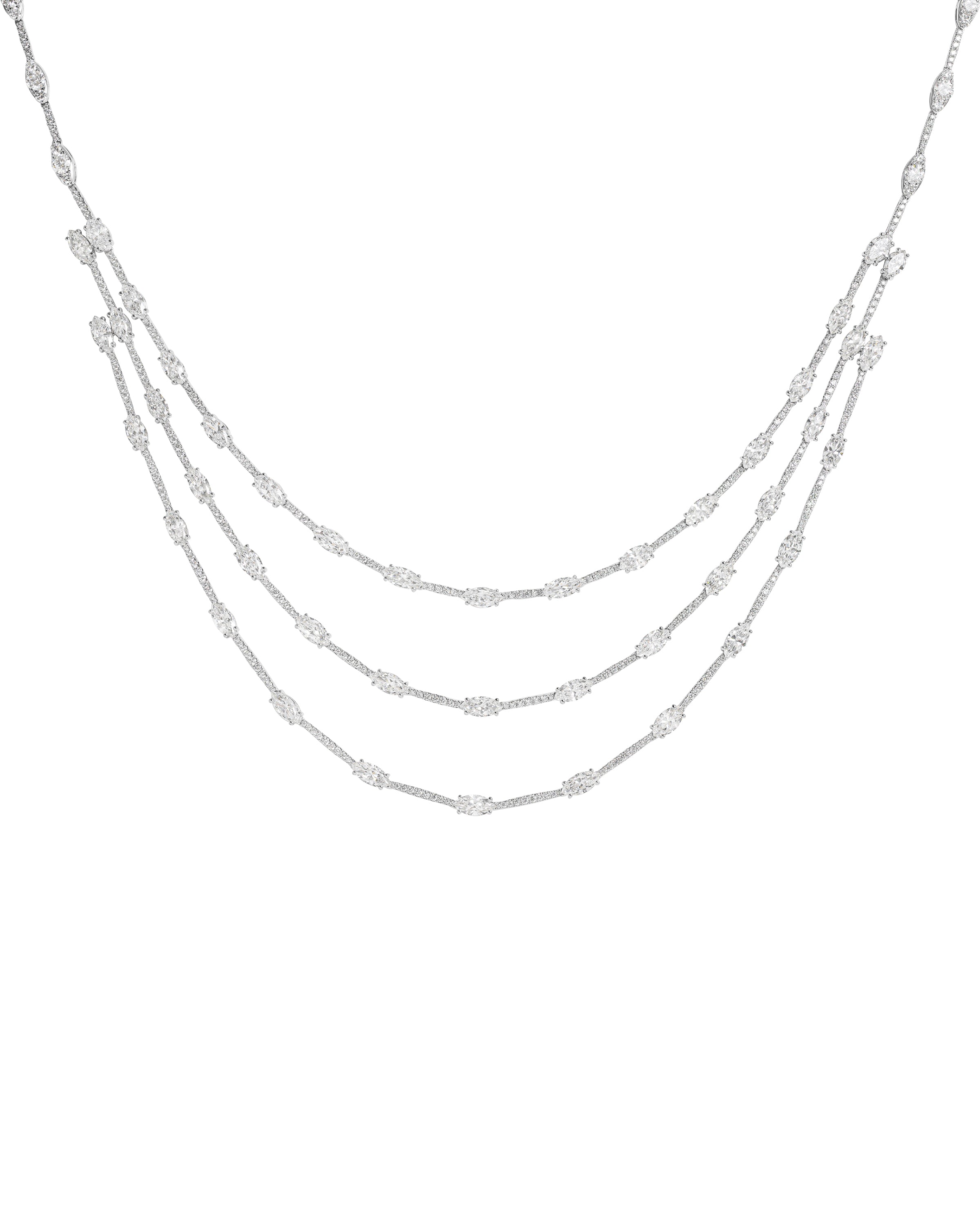 Delicate Diamond Necklace