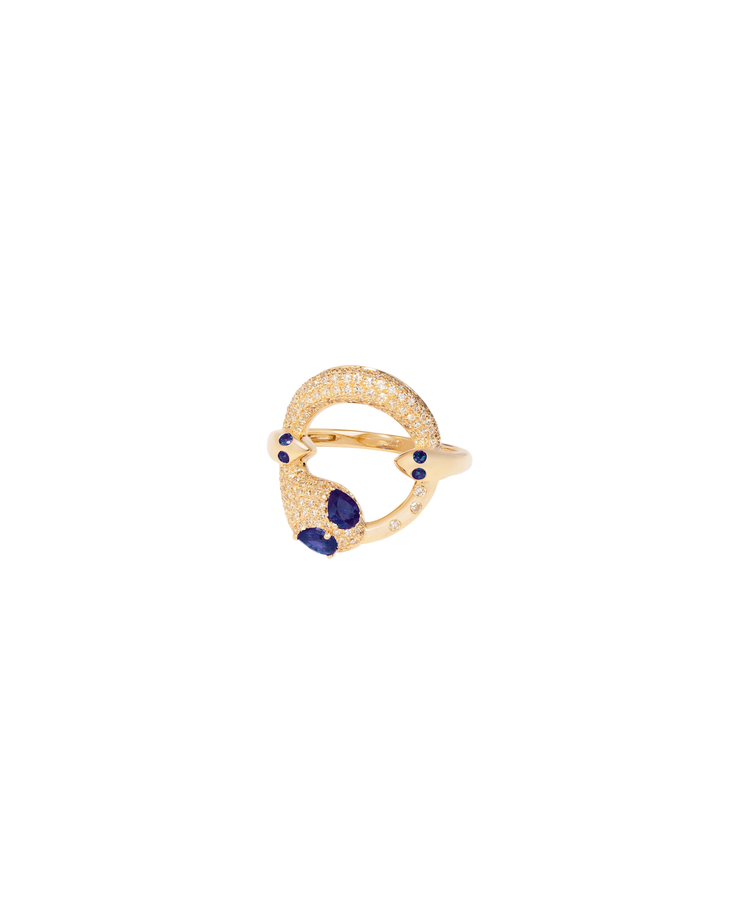 La Serpiente Sapphire Ring