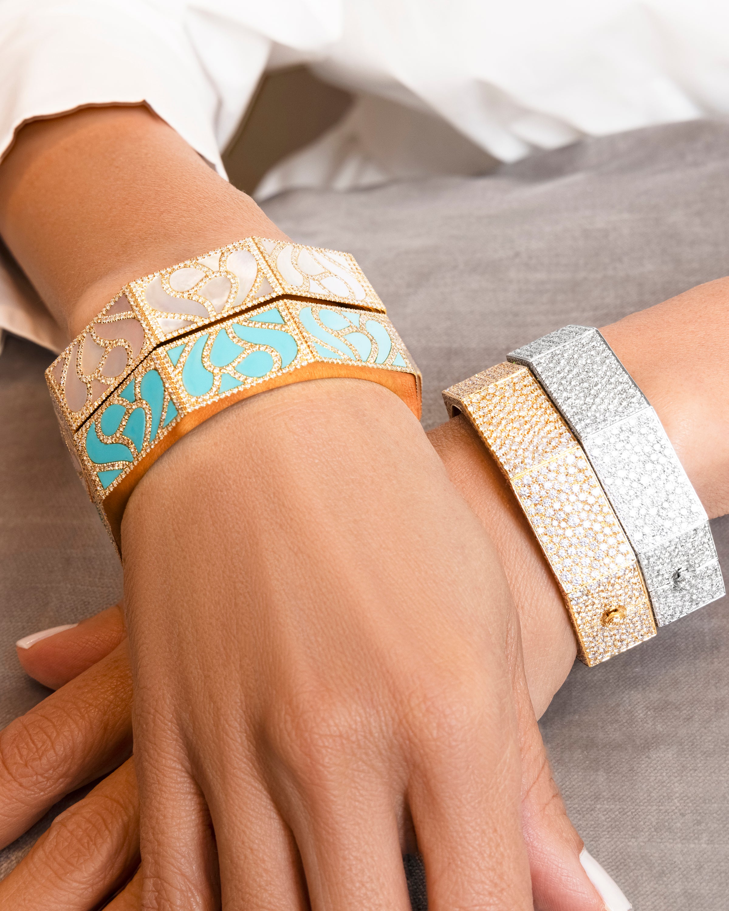 PR Signature Octagonal Diamond Bracelet