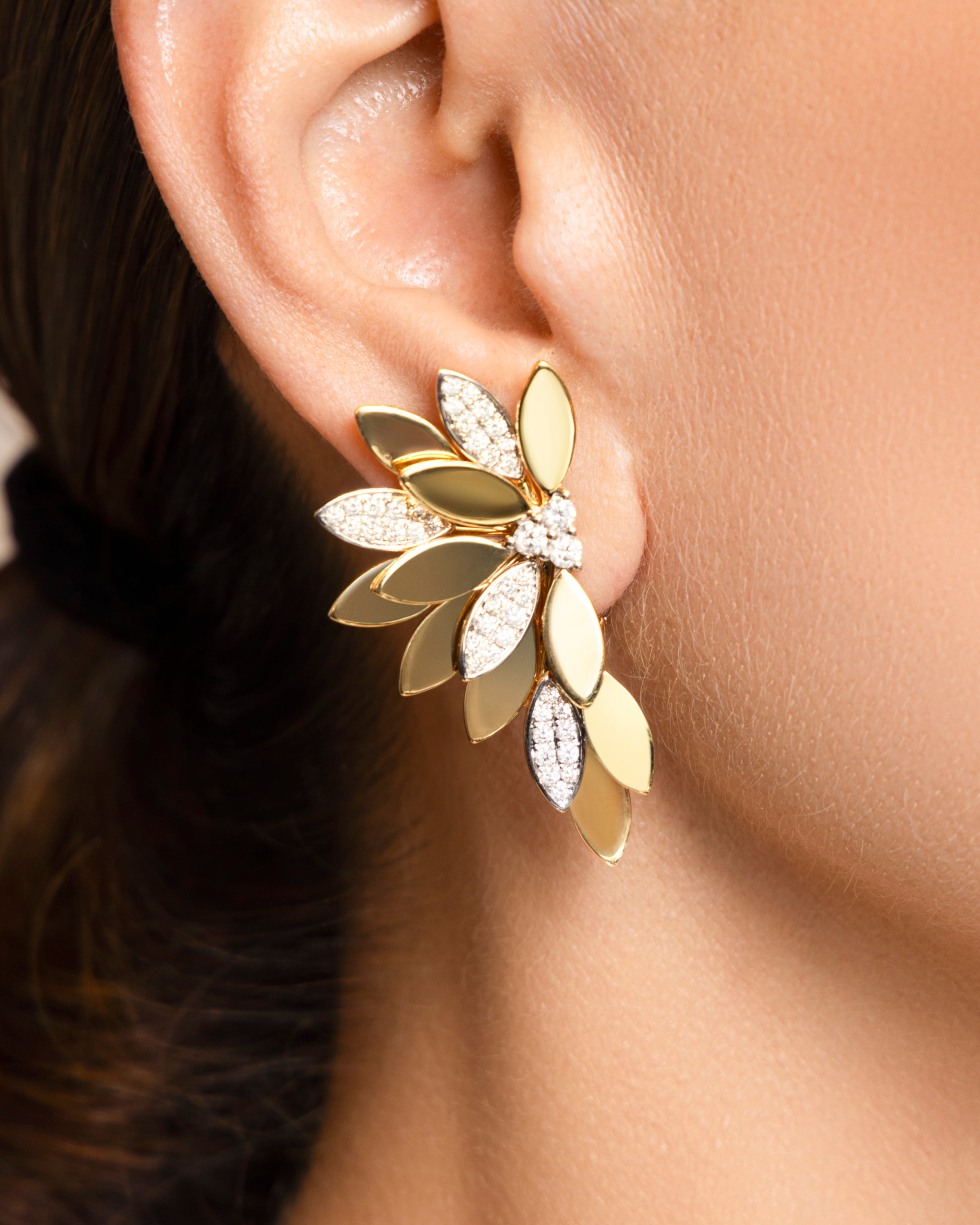 Il Giardino Fan Earrings