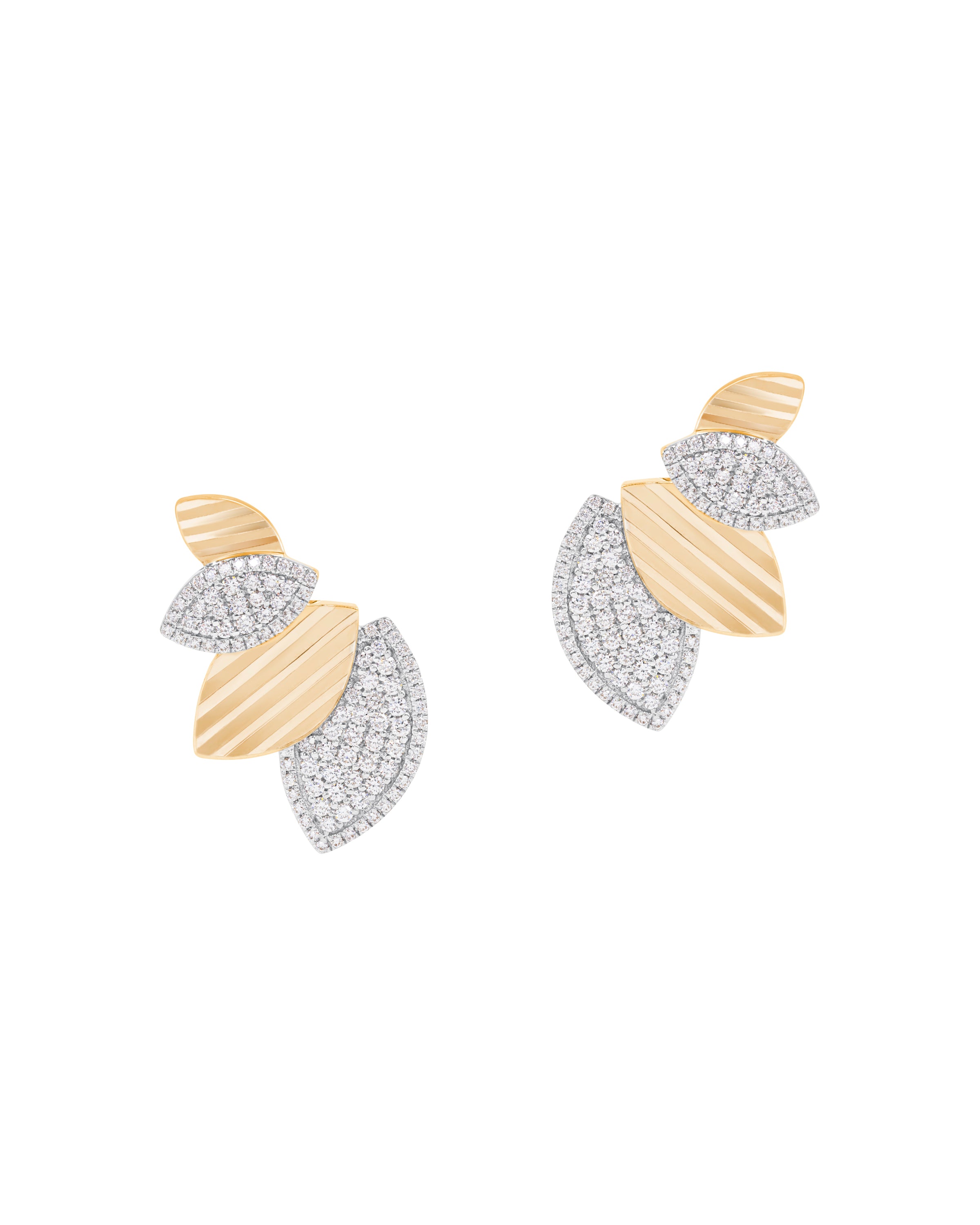 Il Giardino Large Shimmering Diamond Petal Climbers