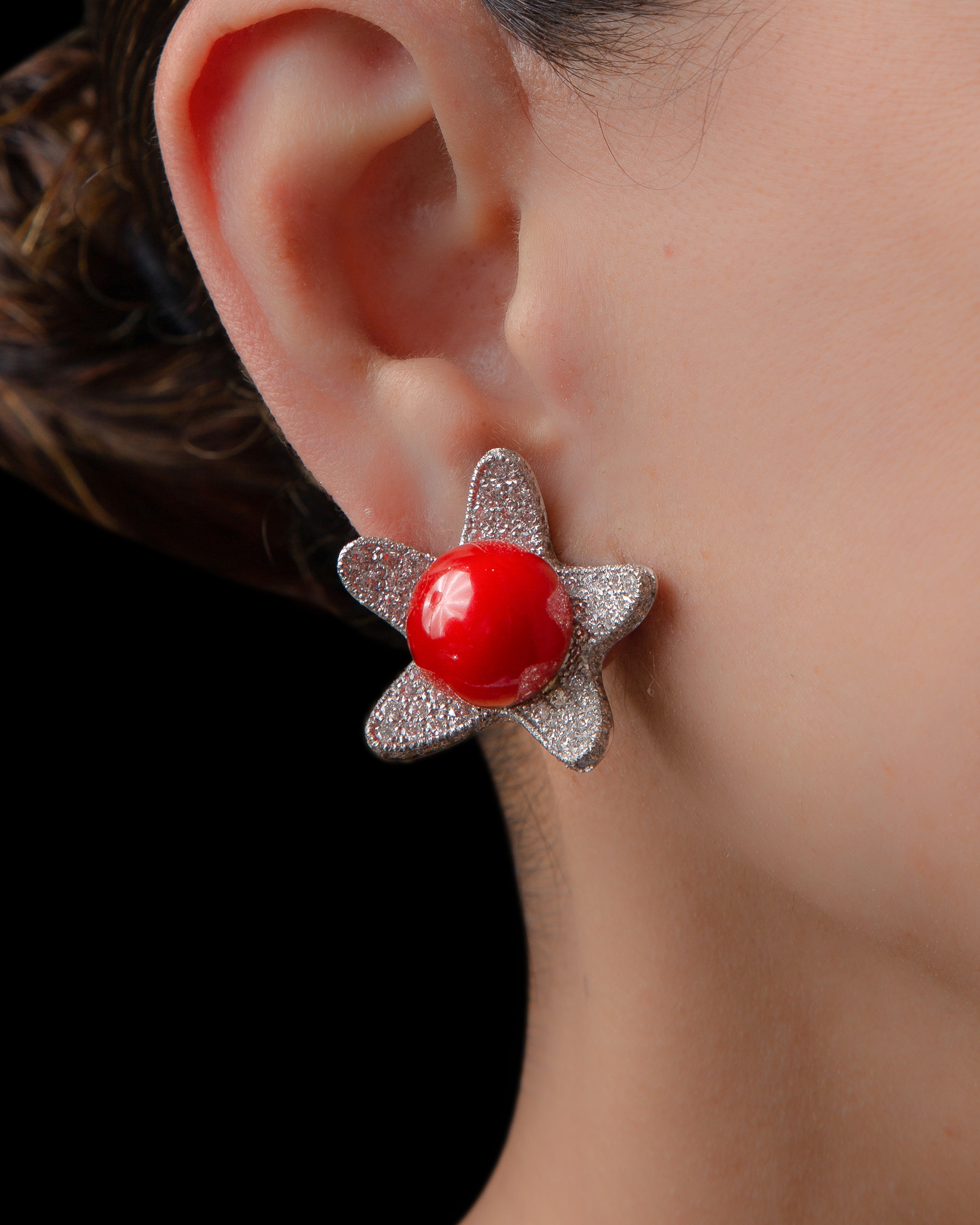 Modern Starfish Earring