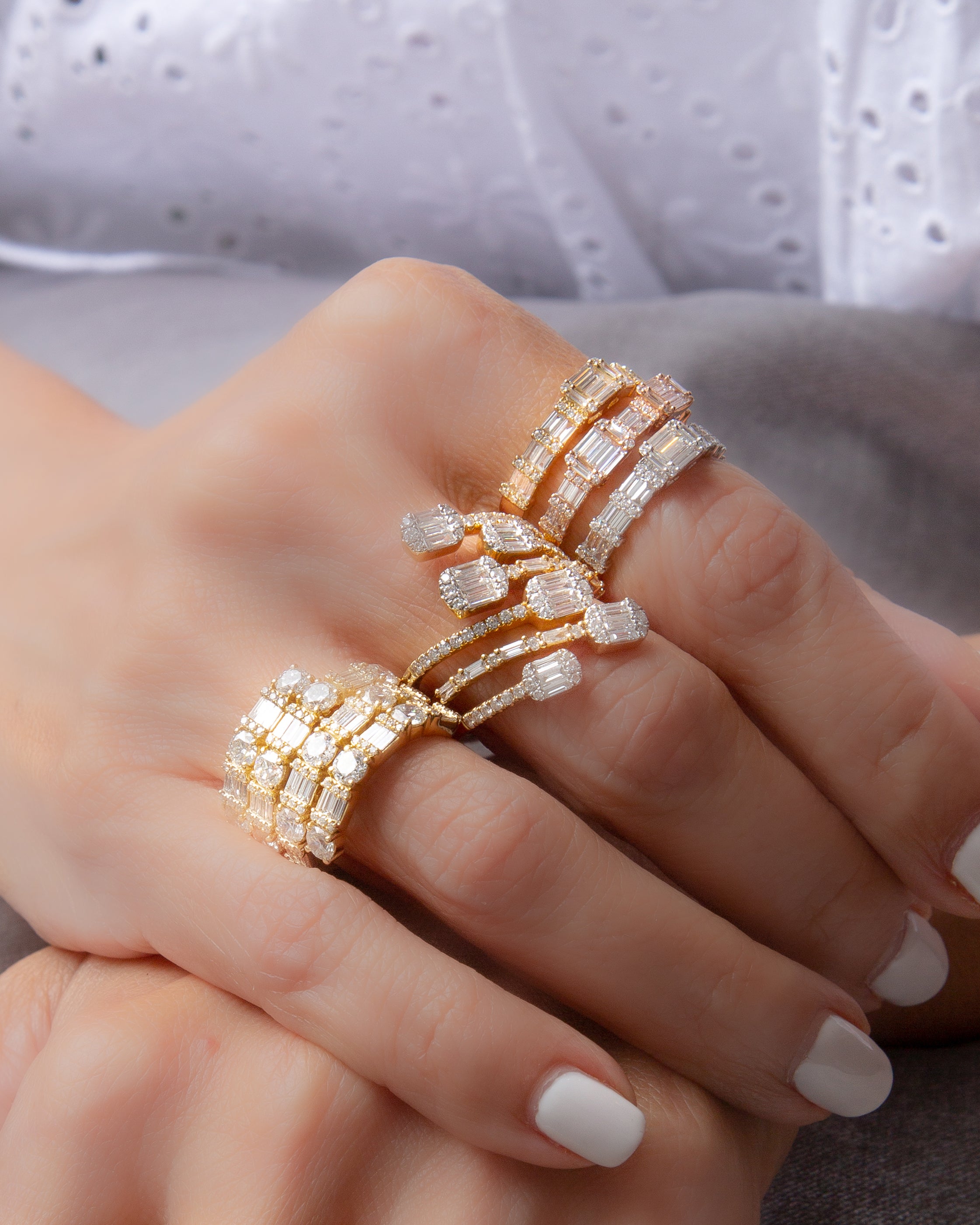 Wrapping Diamond Band