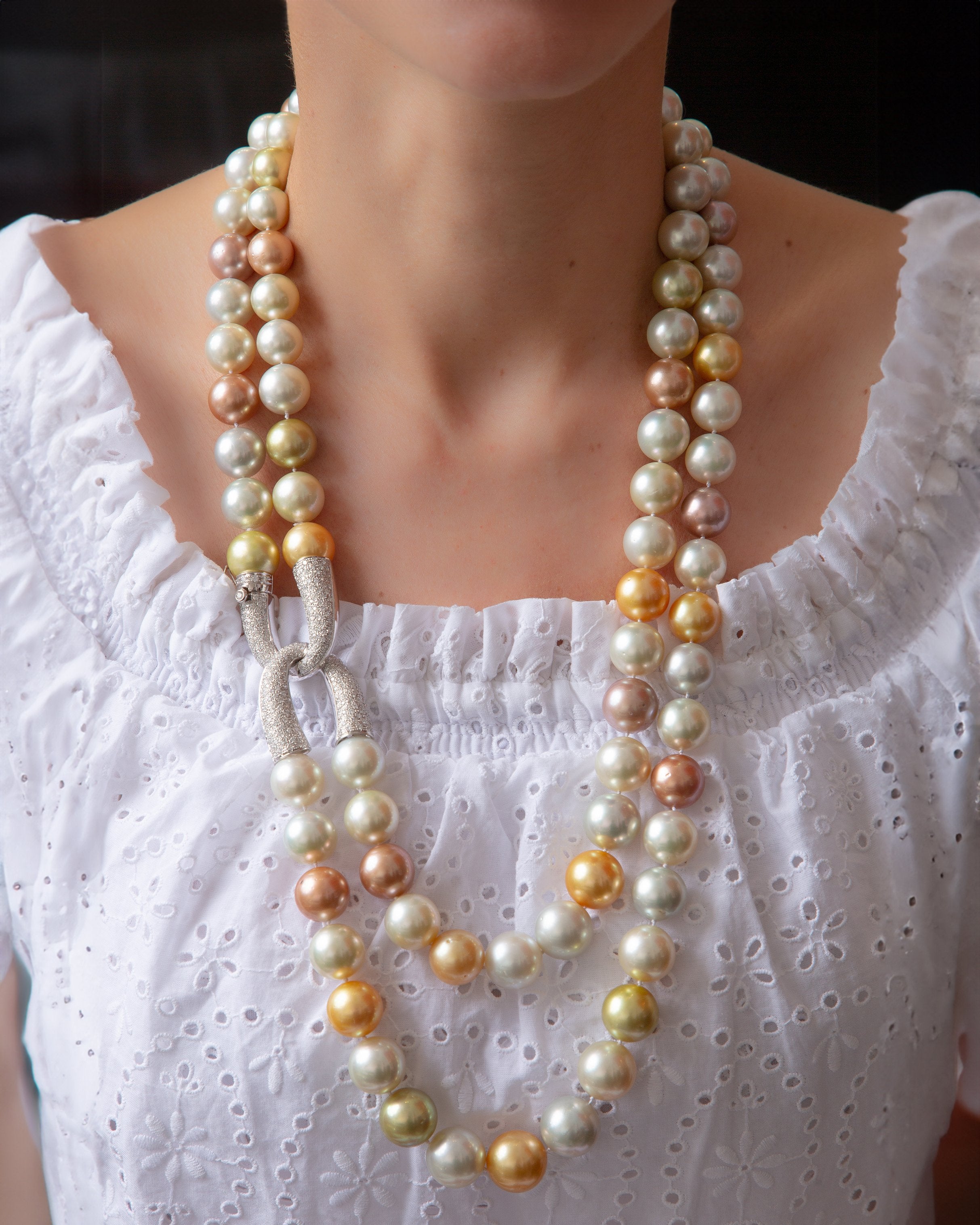 Tahitian South Sea Pearl Lavalliere