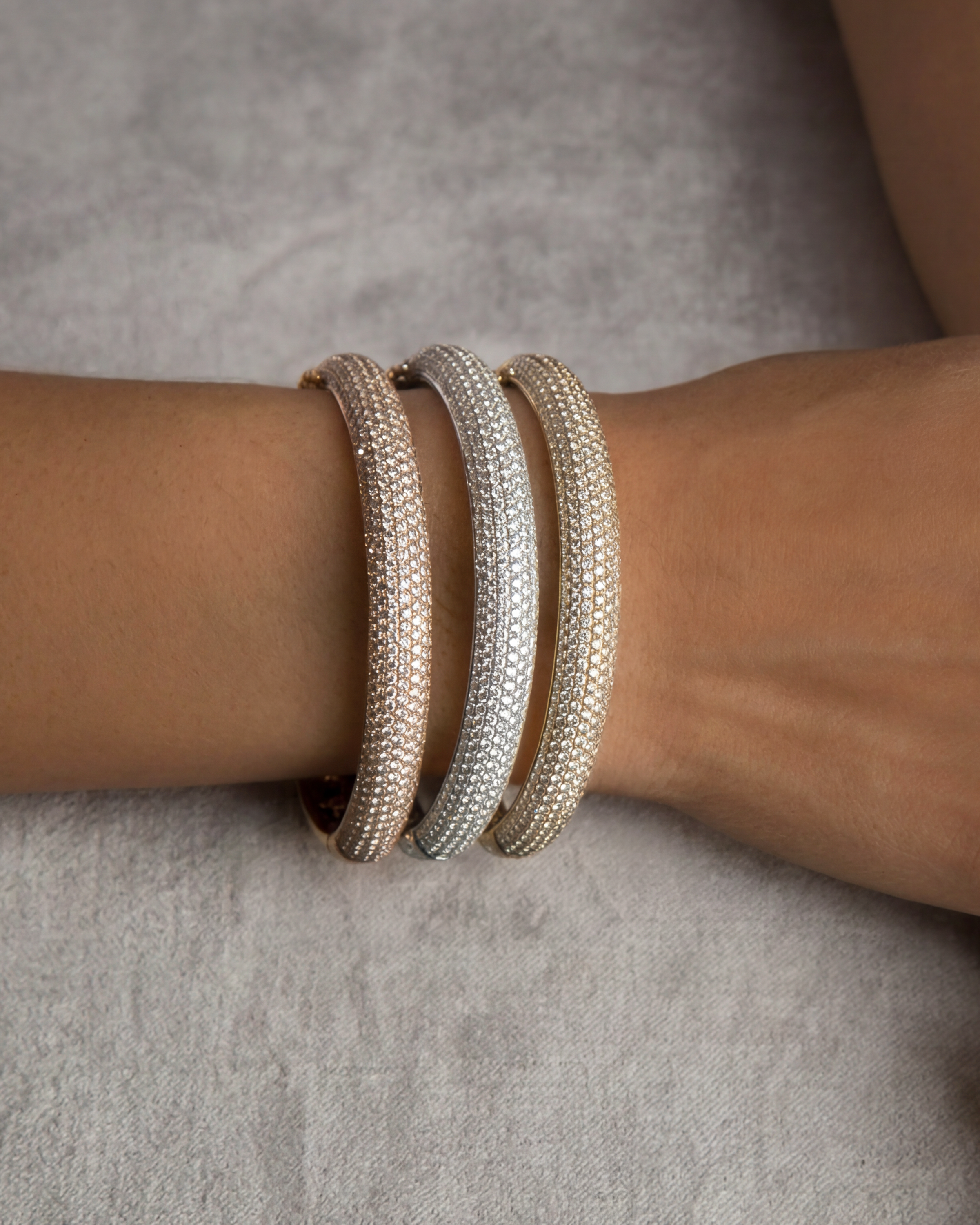Classic Diamond Bangle