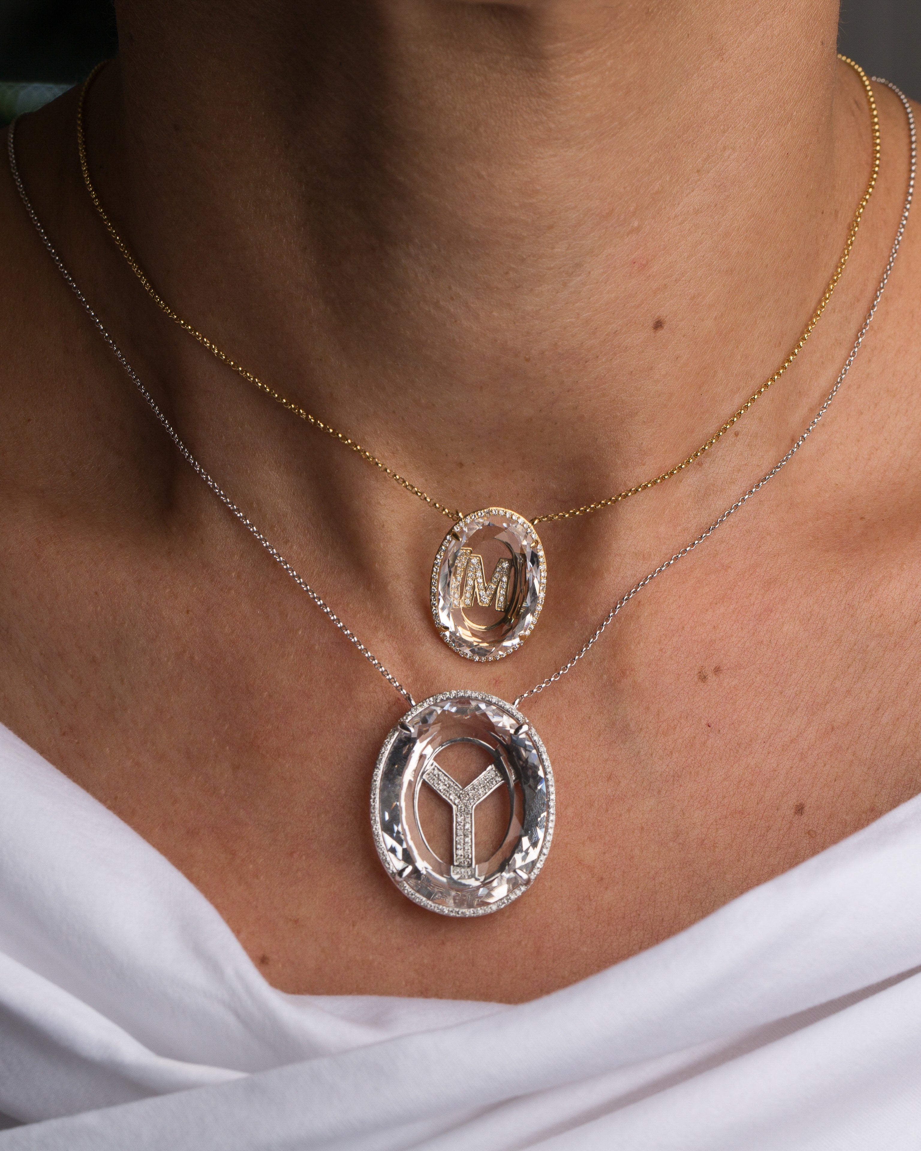 Alphabet Pendants Large