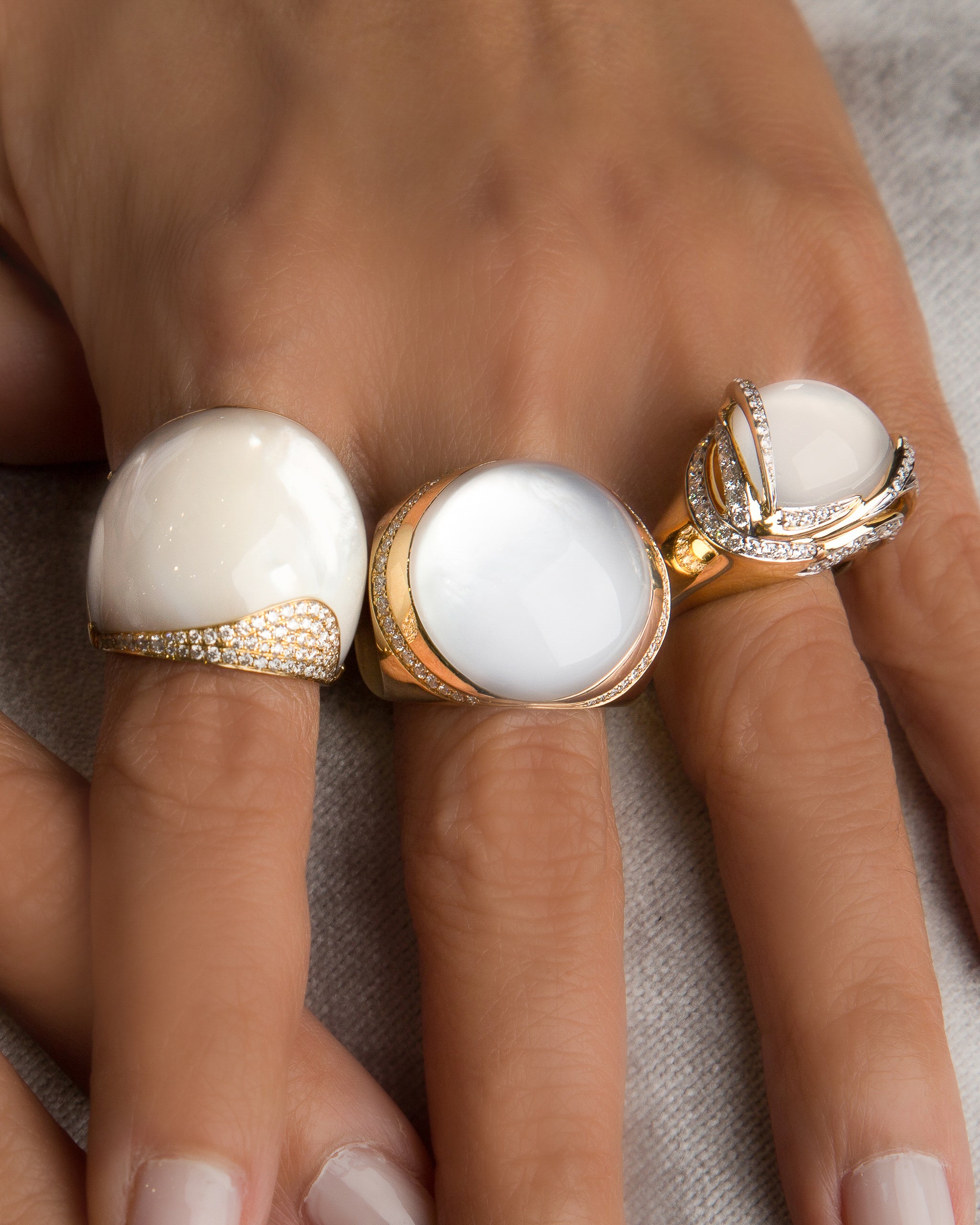 Palm Beach Collezione Full Moon Ring