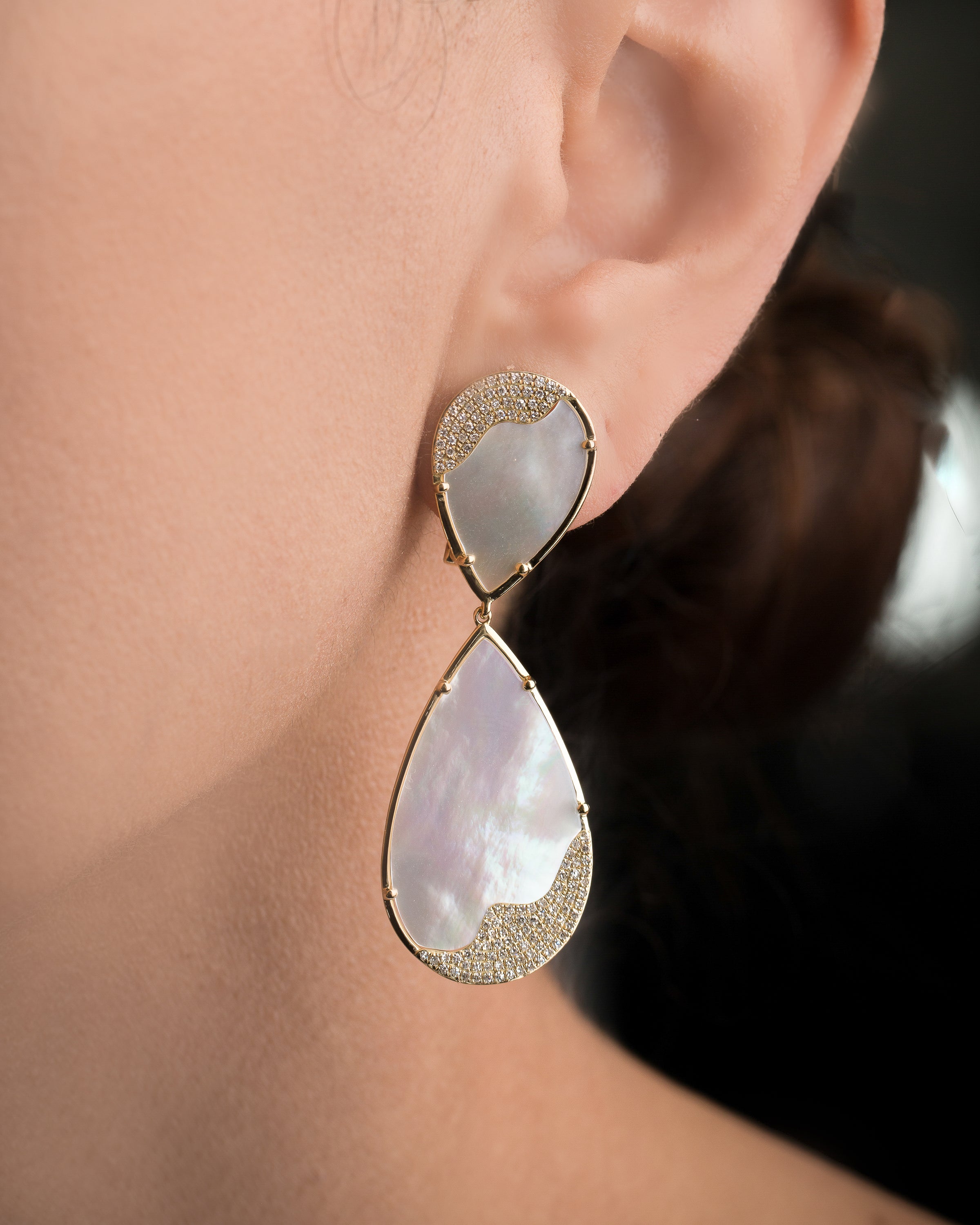 Mia Luna Classic Drop Earrings Small