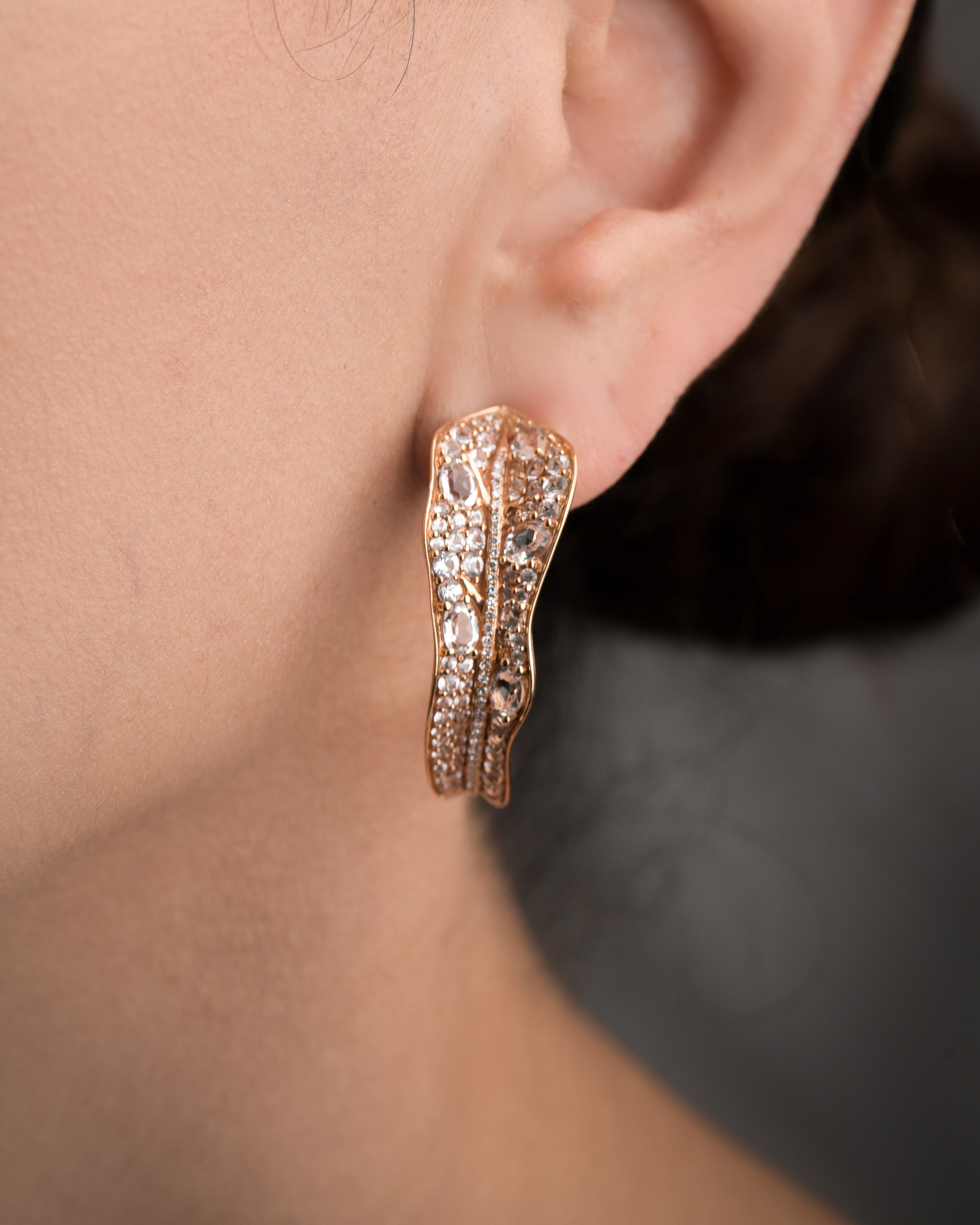 Palm Beach Collezione Leaves Hoop