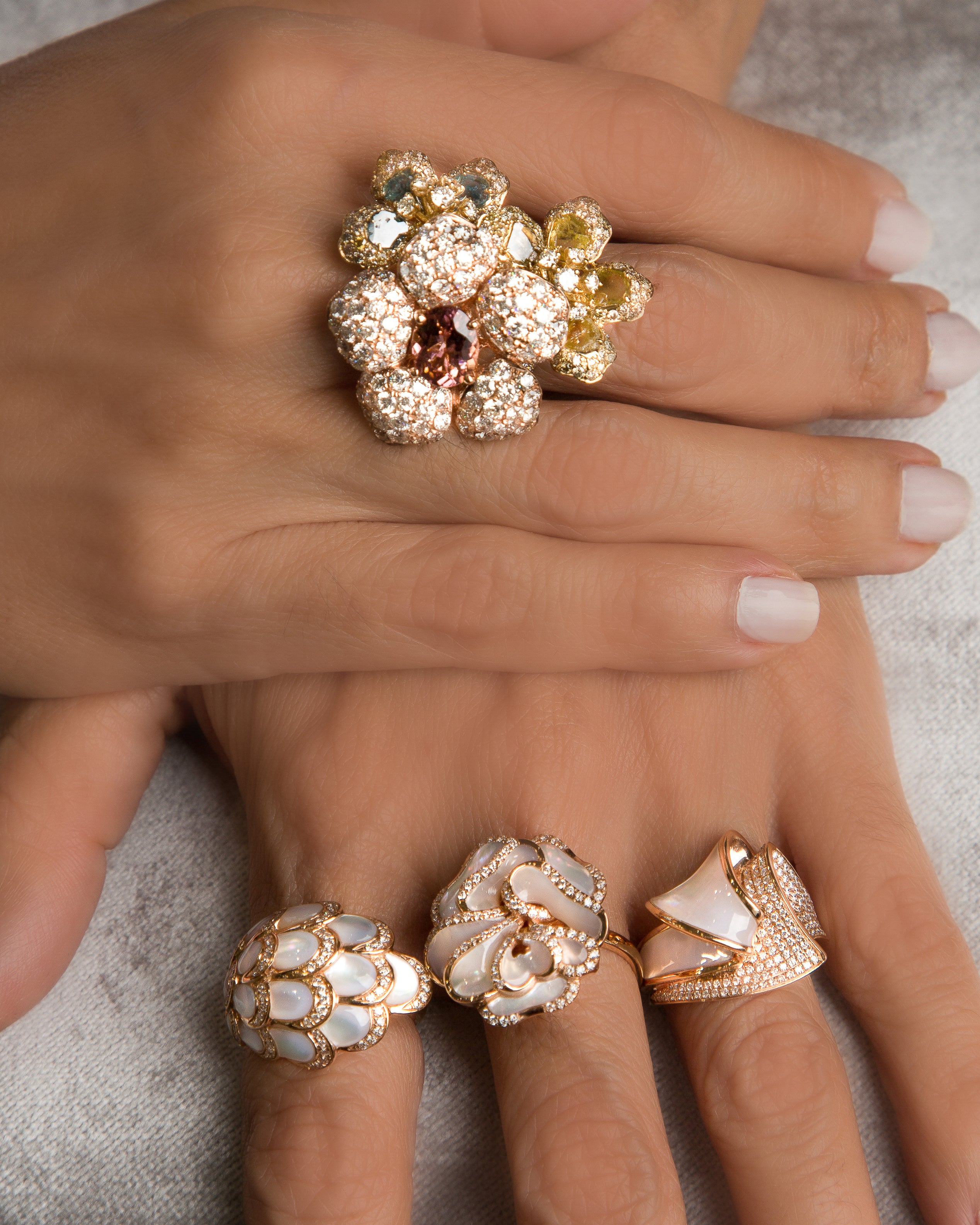 Palm Beach Collezione Angel Wing Ring