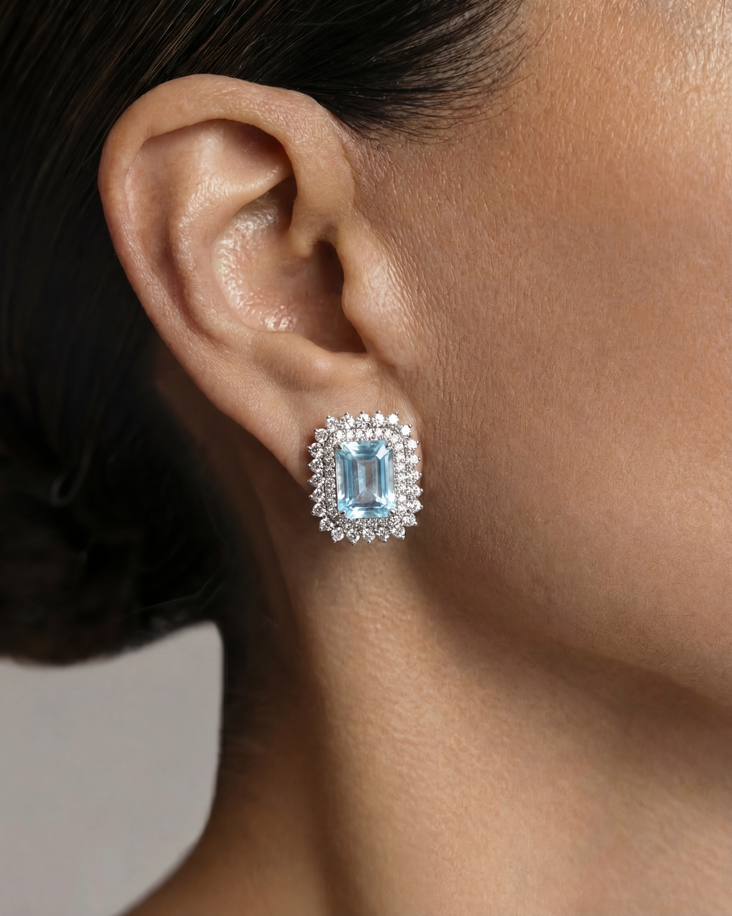 Timeless Aquamarine Earrings