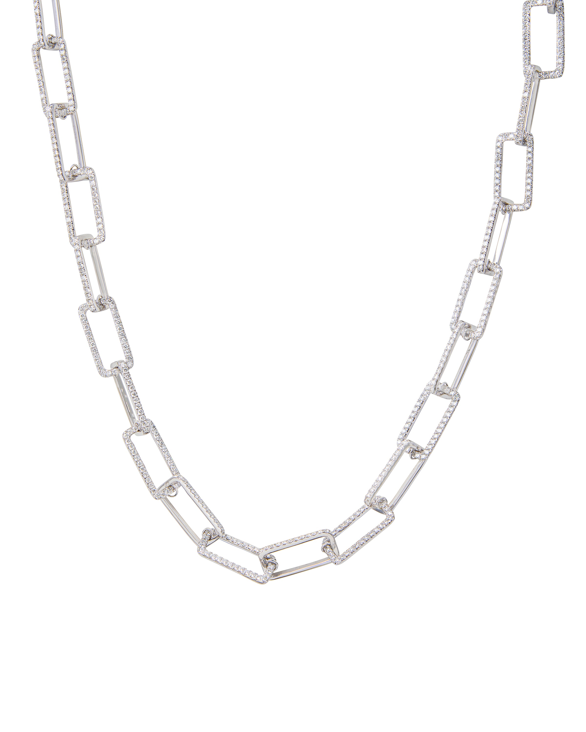 Link Diamond Necklace