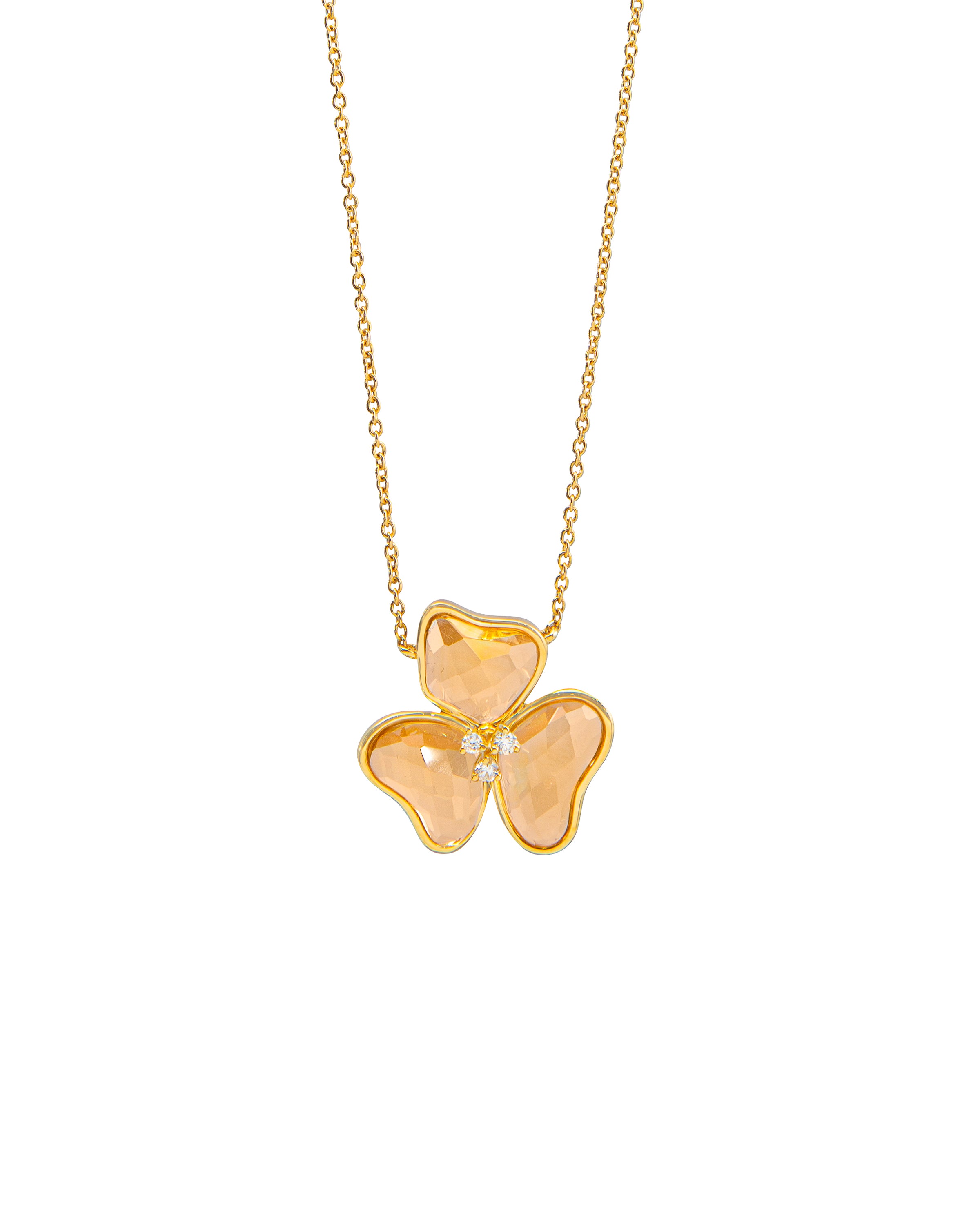 Il Petalo Classic Single Charm in Citrine