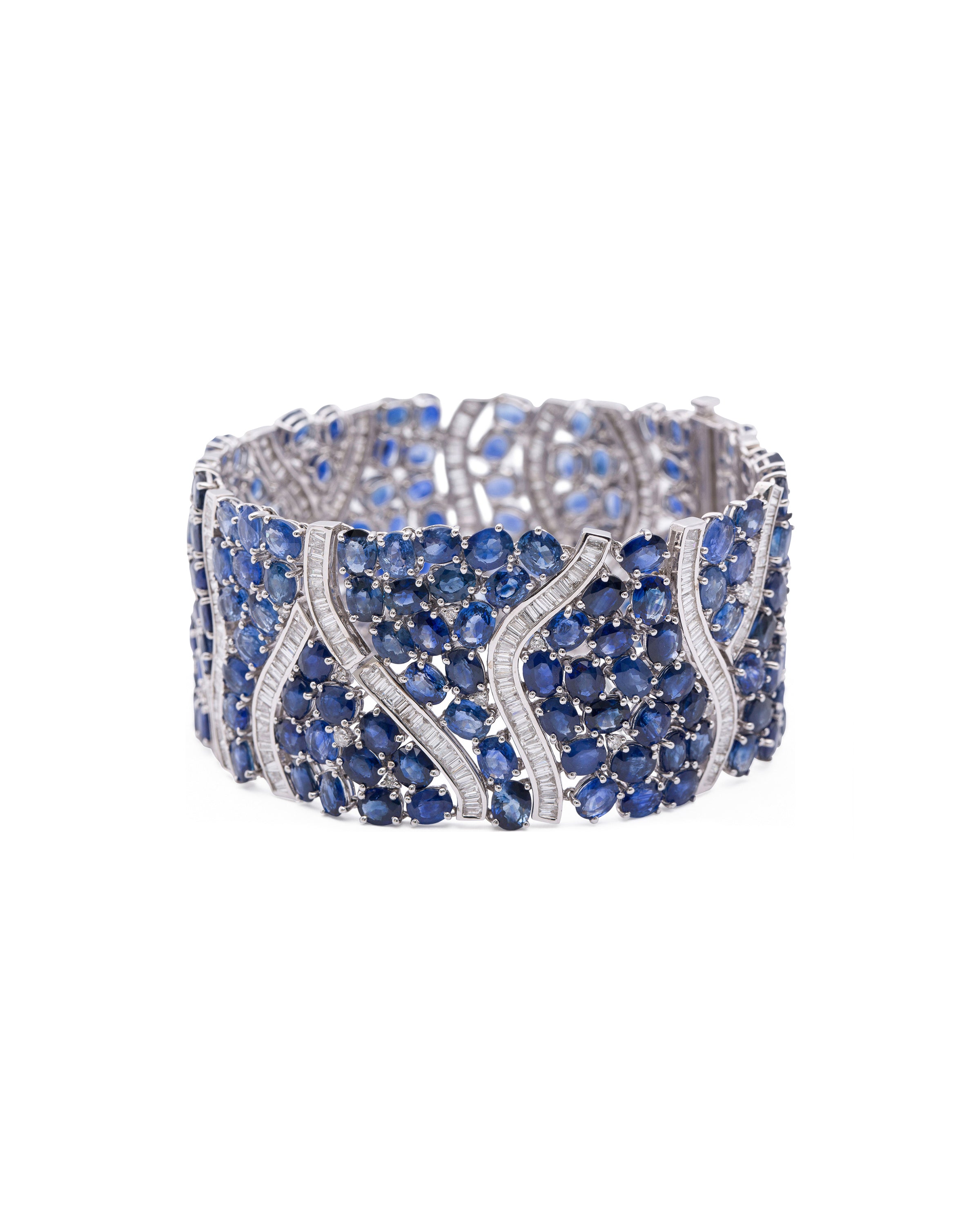 Waves Sapphire Bracelet