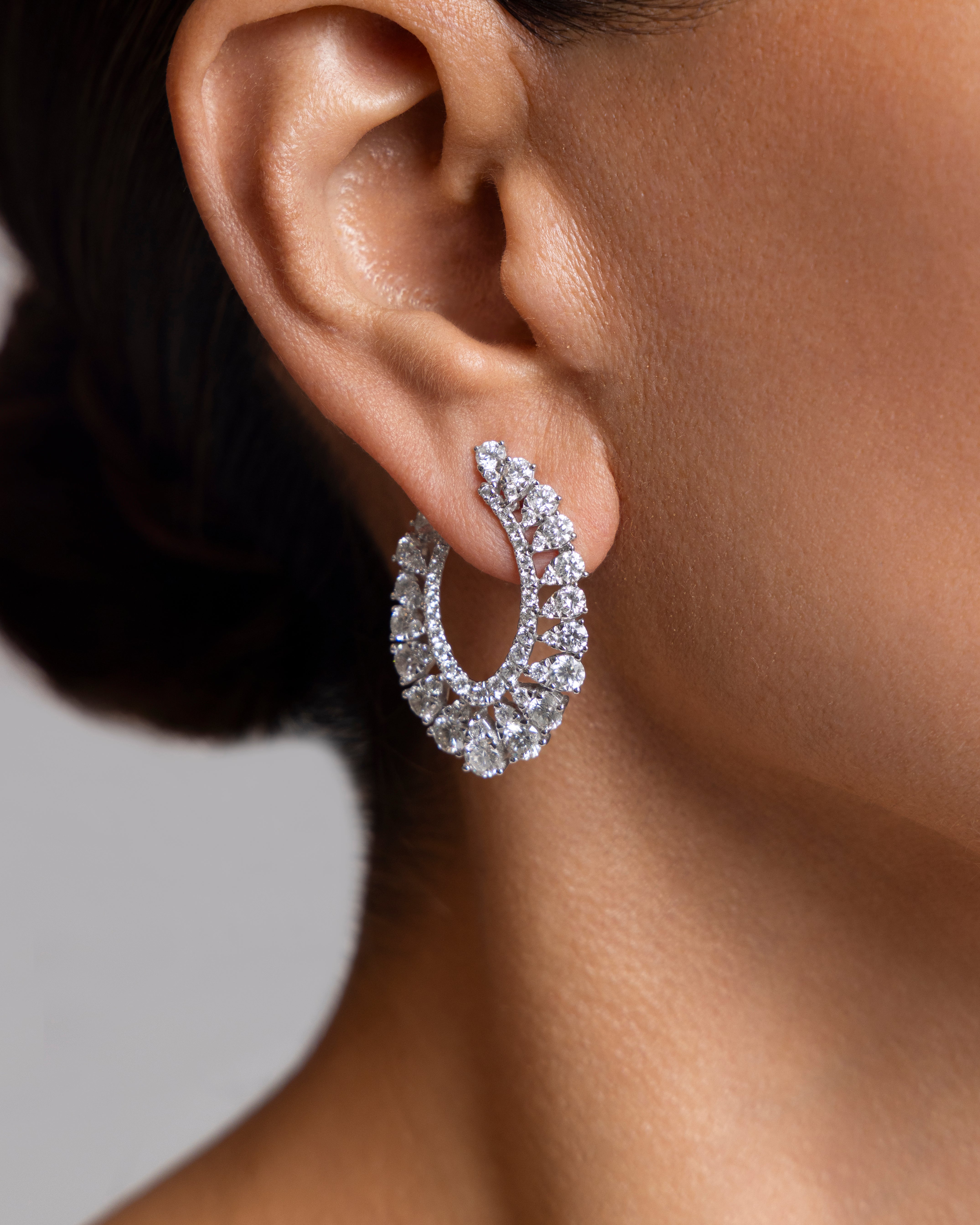 Elegant Diamond Earrings