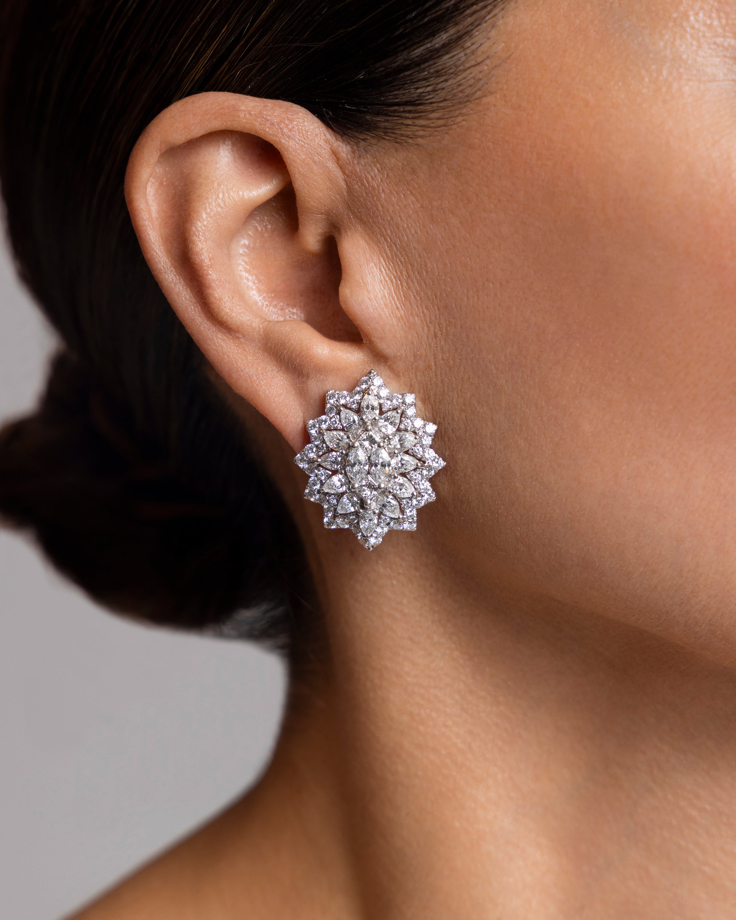 Exquisite Diamond Earrings
