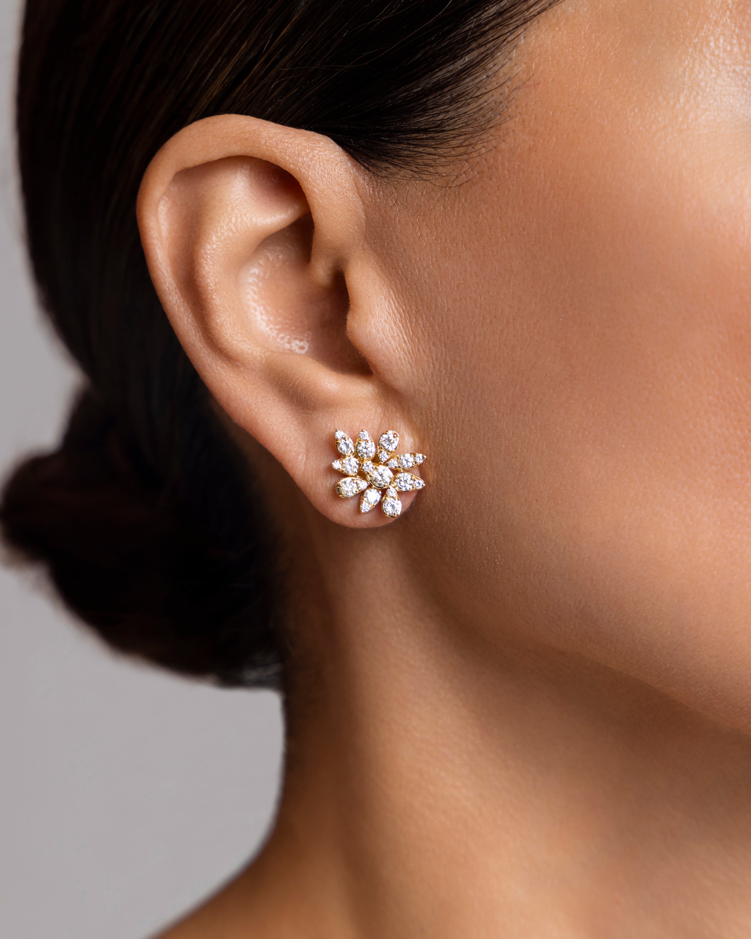 Twinkling Diamond Earrings