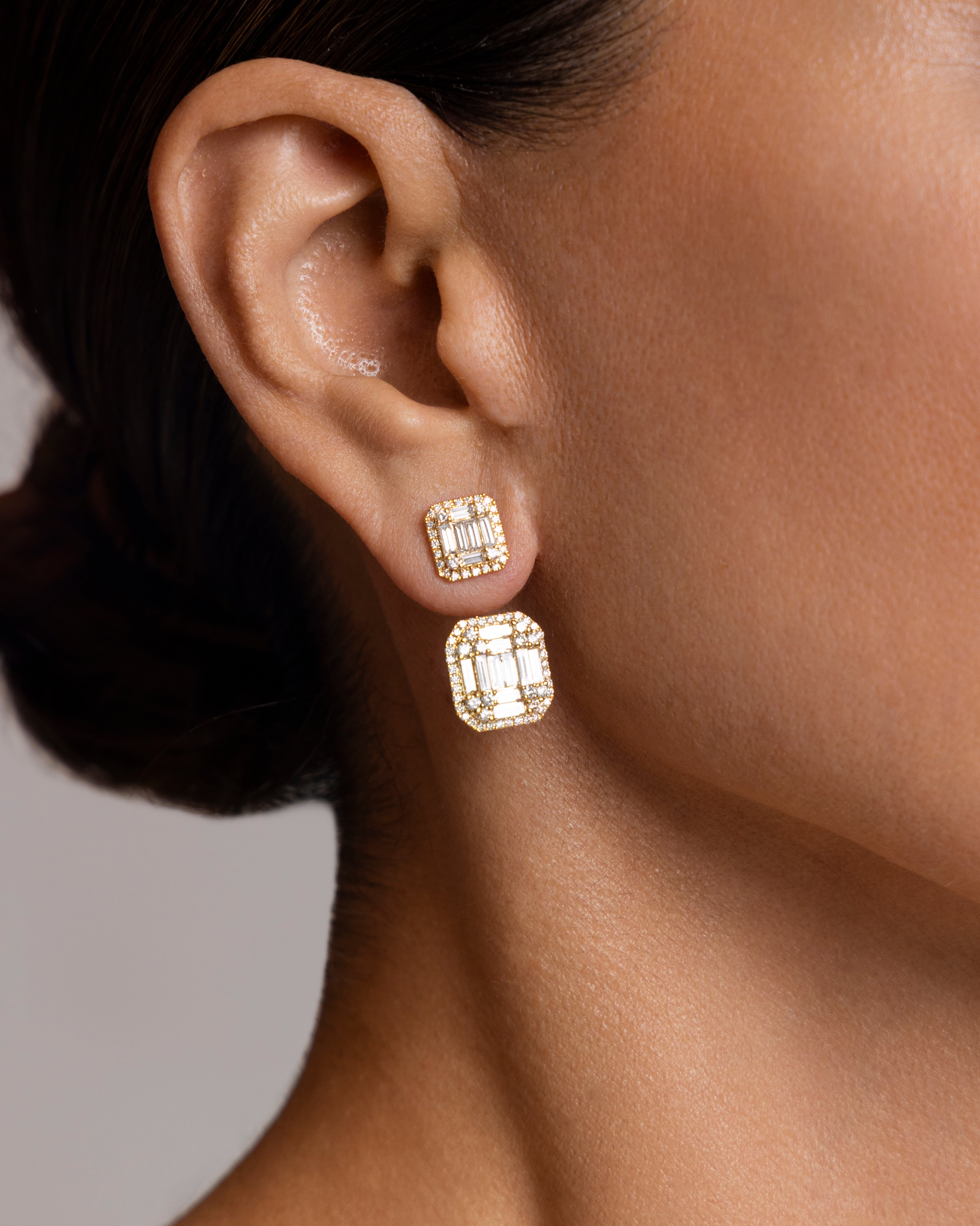 Double Drop Earrings