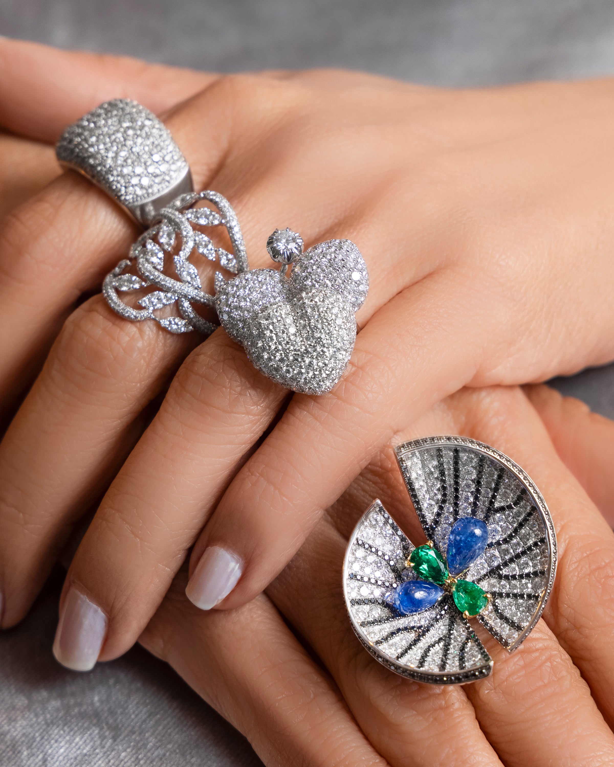 Modern Cocktail Ring