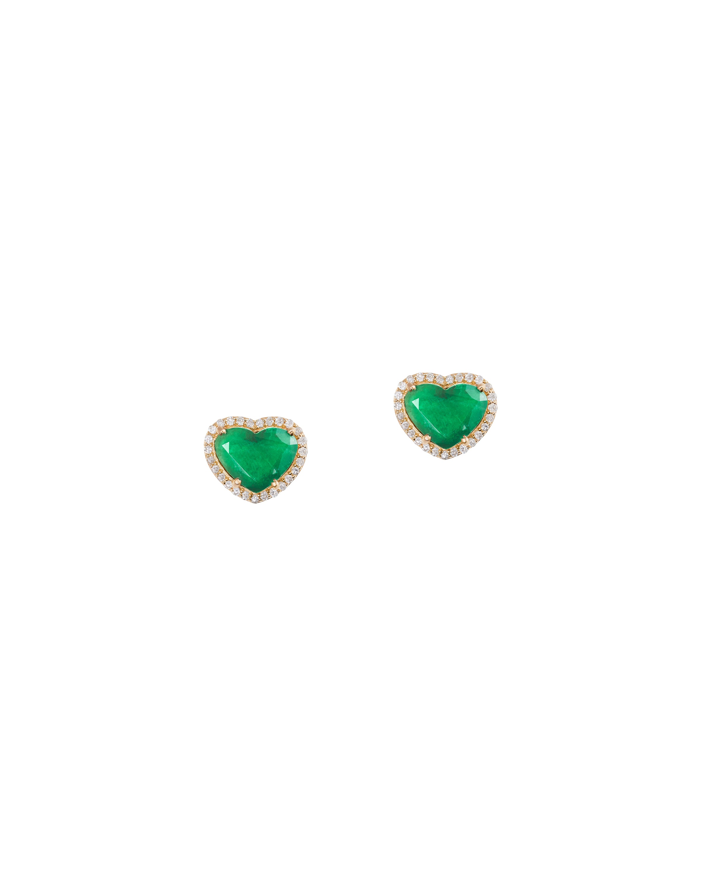 Emerald Love Earrings