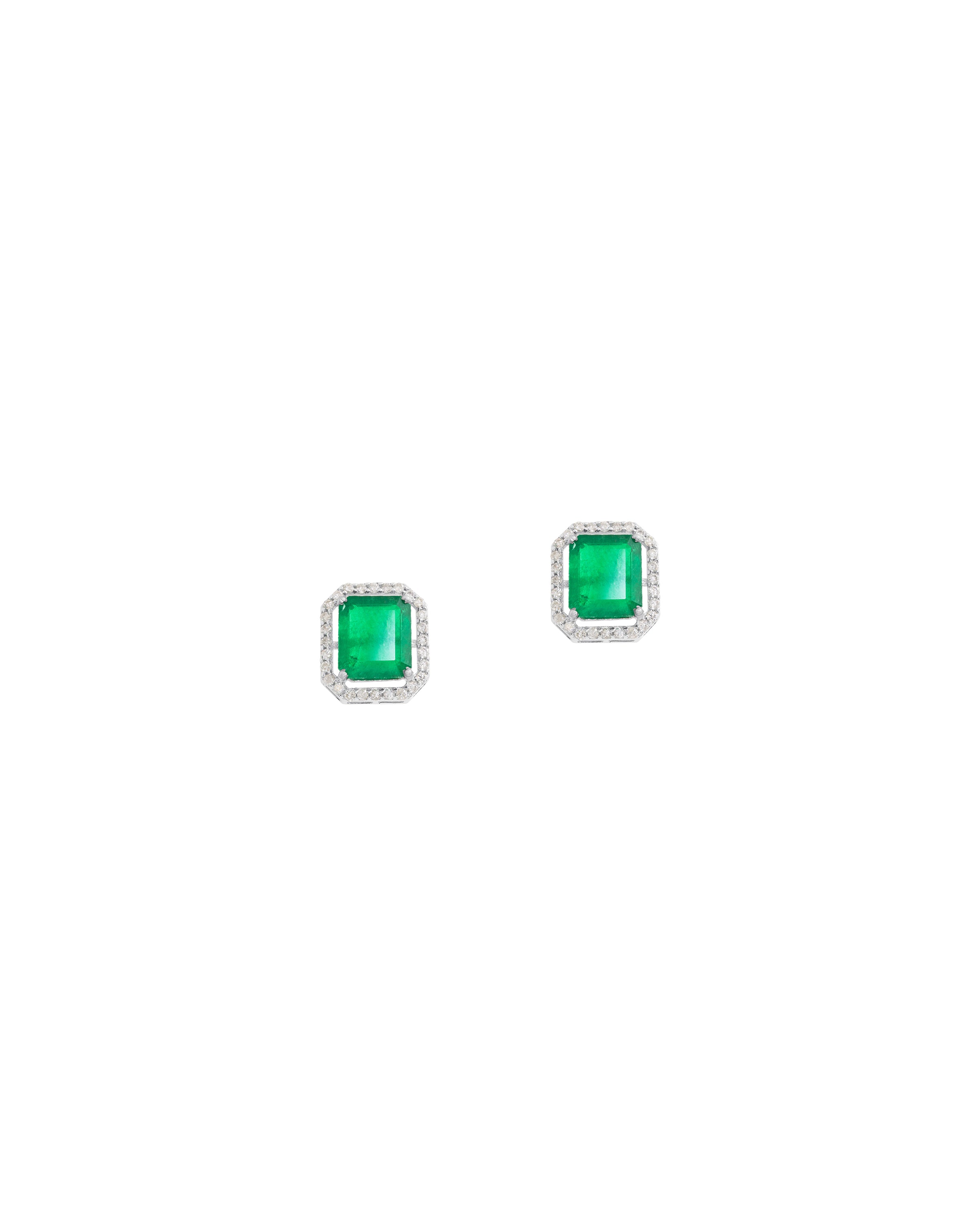 Timeless Emerald Earrings