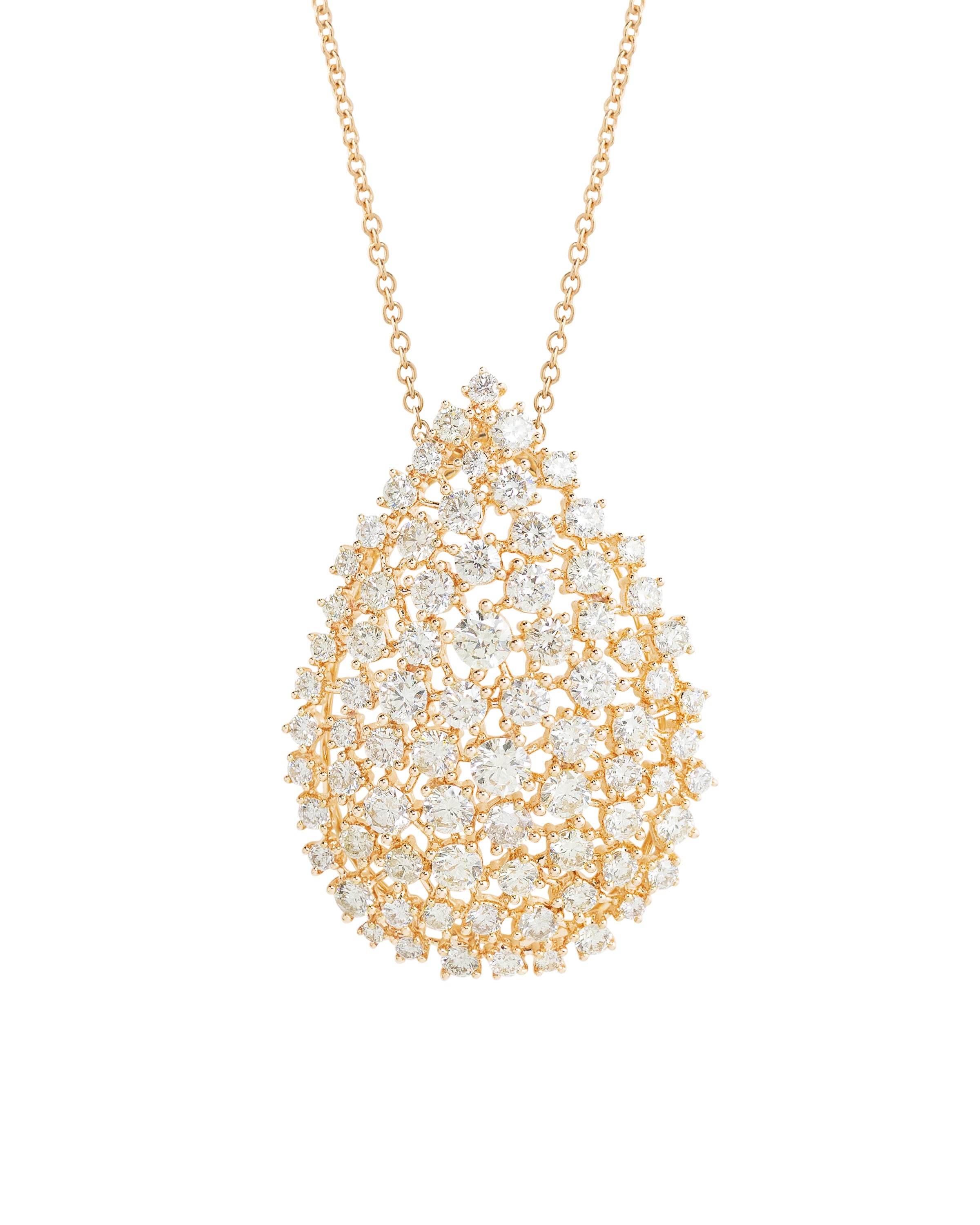 Sparkling Tear Drop Necklace