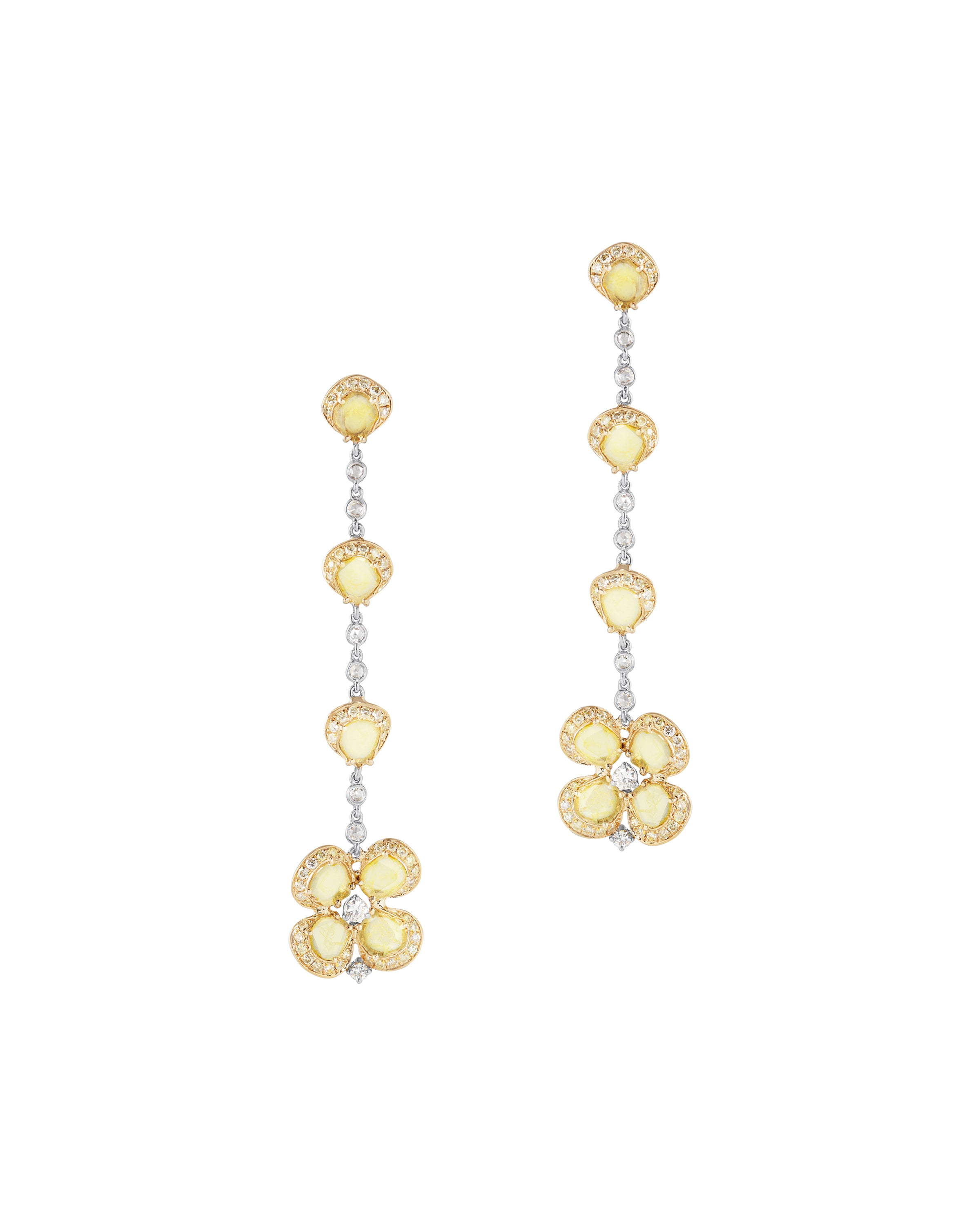 Floral Drop Earrings