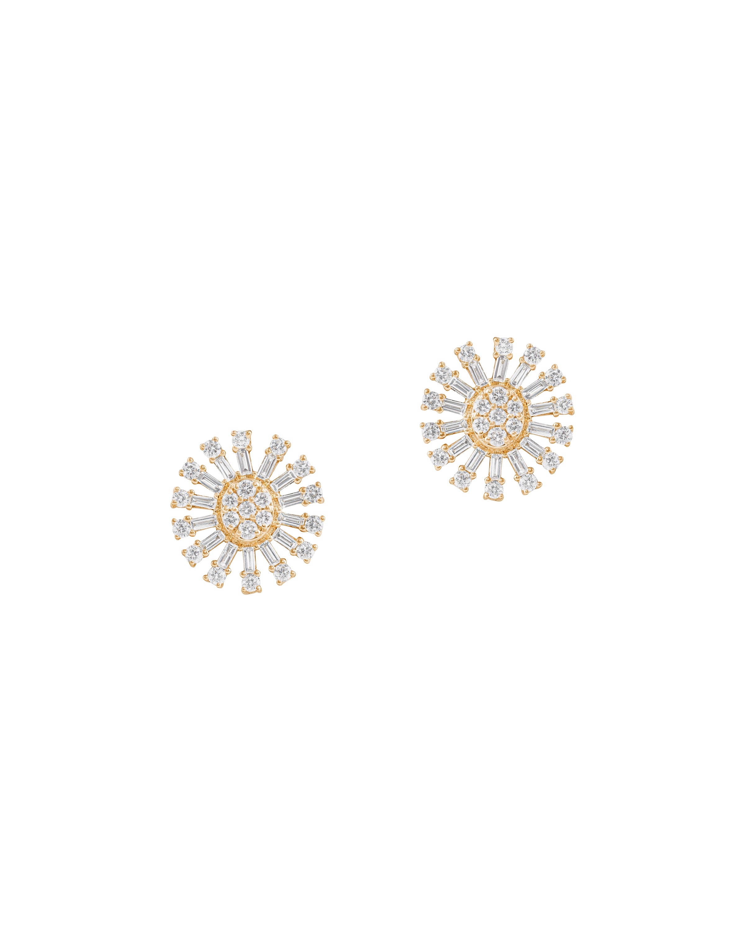 Starburst Diamond Earrings