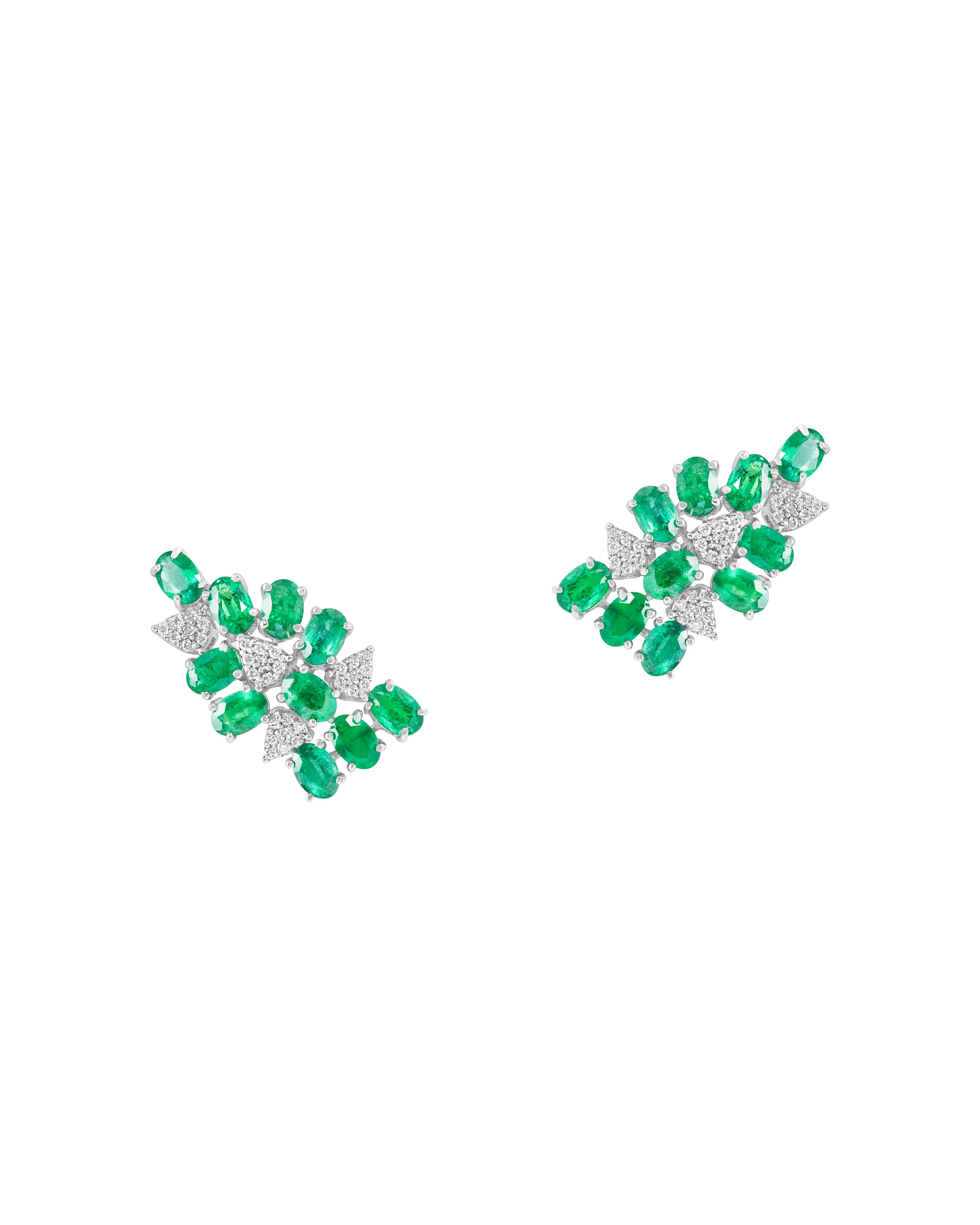 Emerald Ascendé Earrings