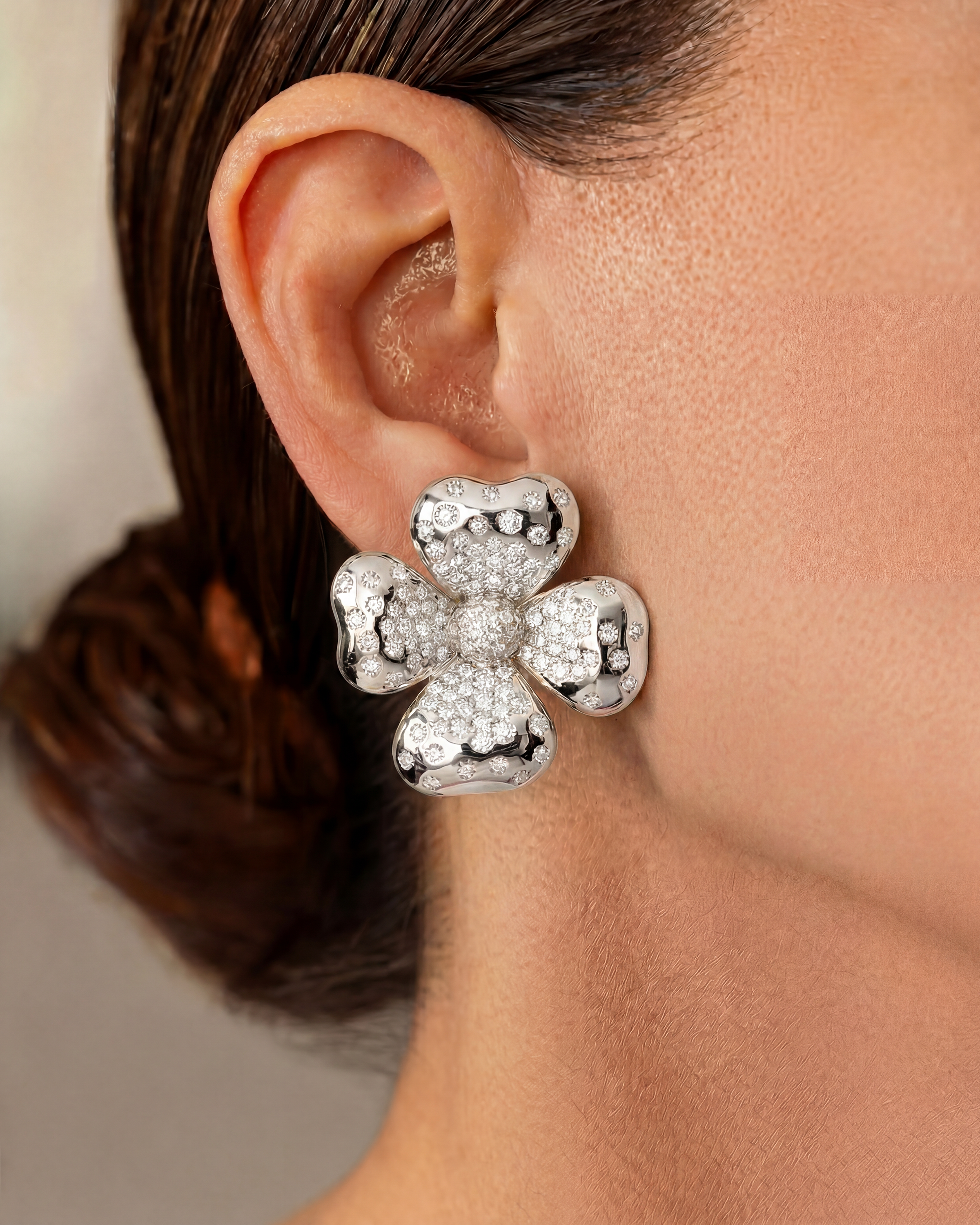 Flora Earrings Large