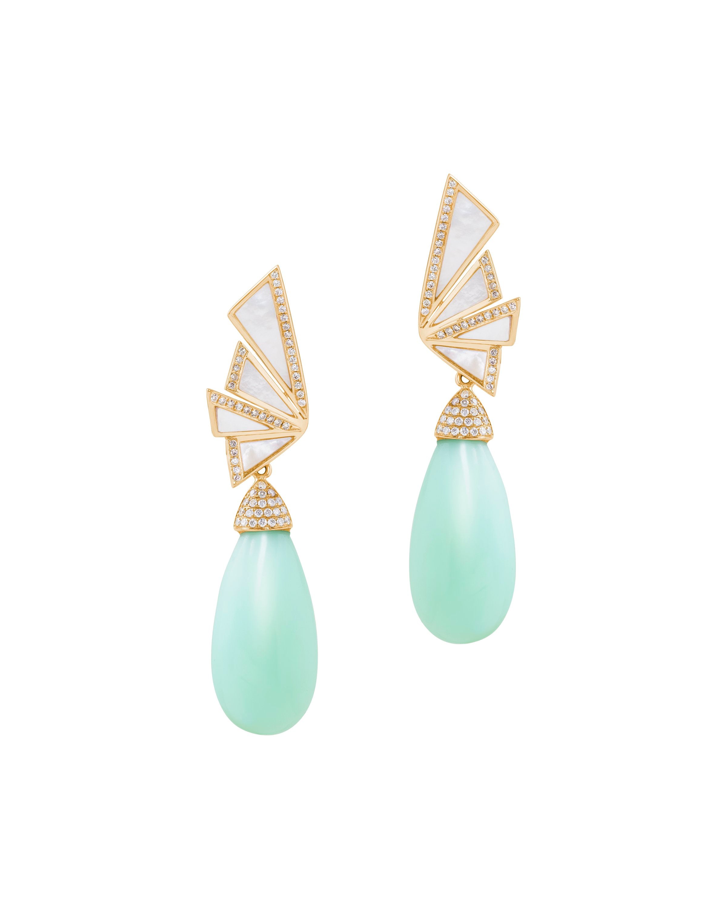 Palm Beach Geometric Earring