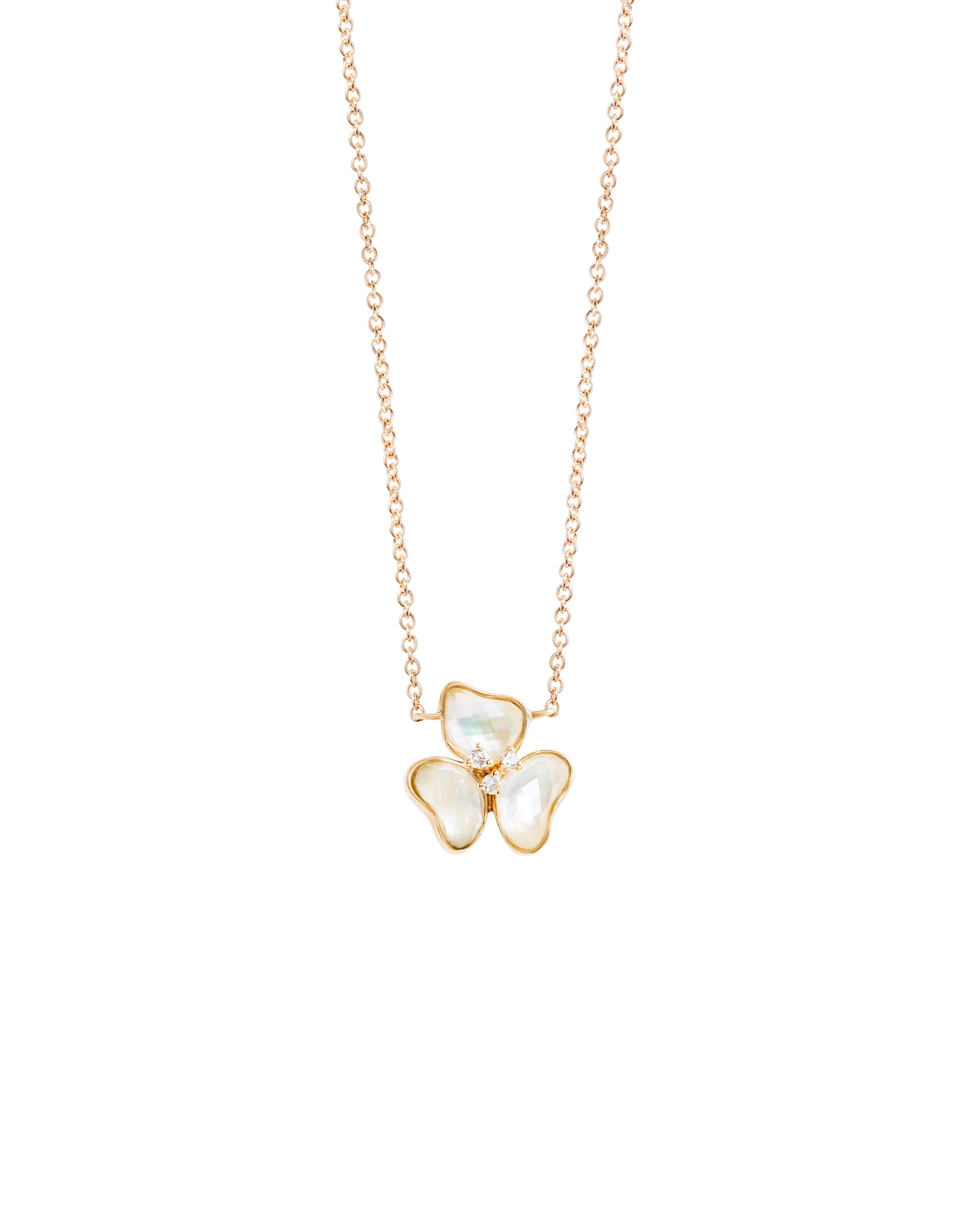Il Petalo Mini Single Charm in Mother of Pearl
