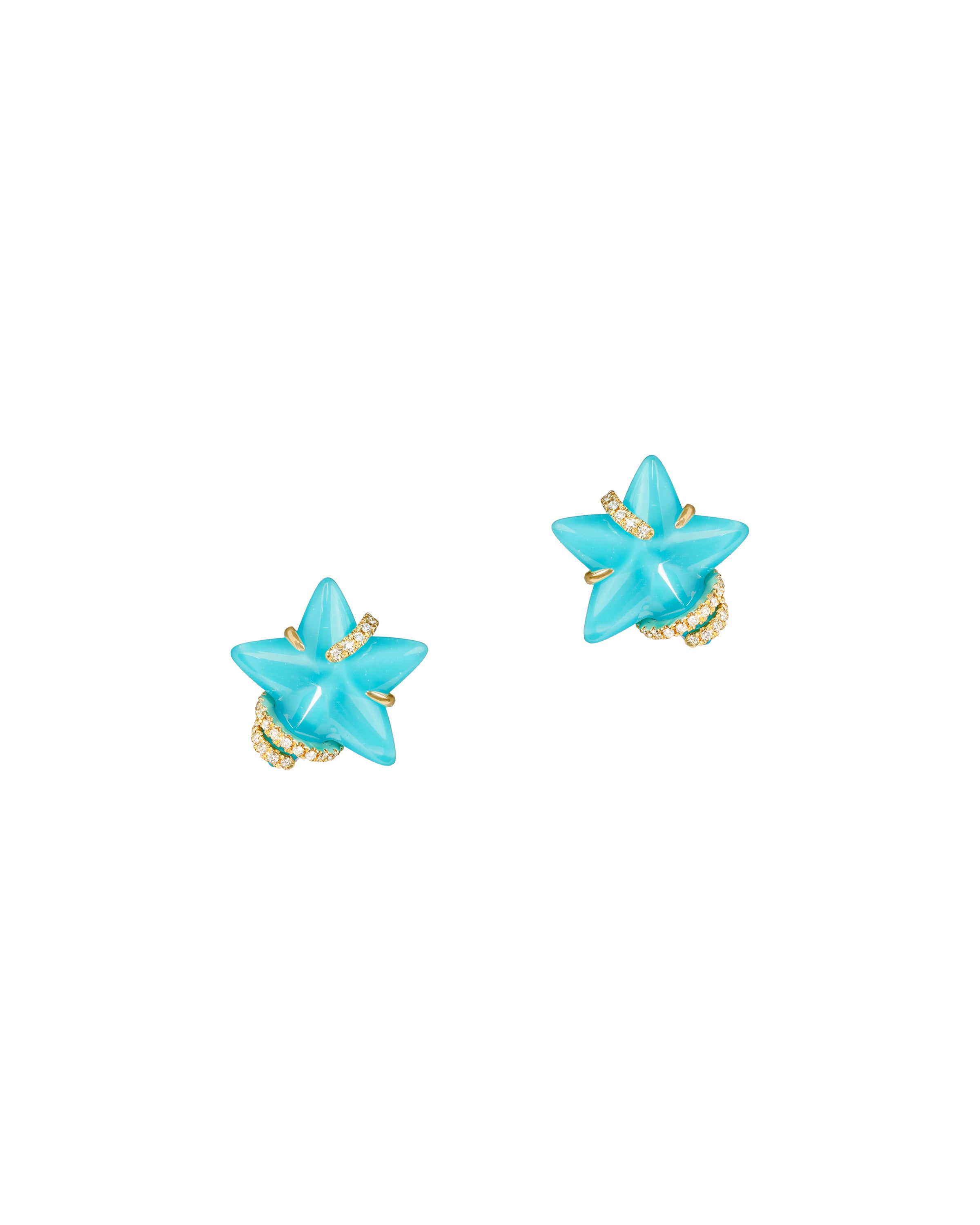 Stella Luna Small Earring in Turquoise