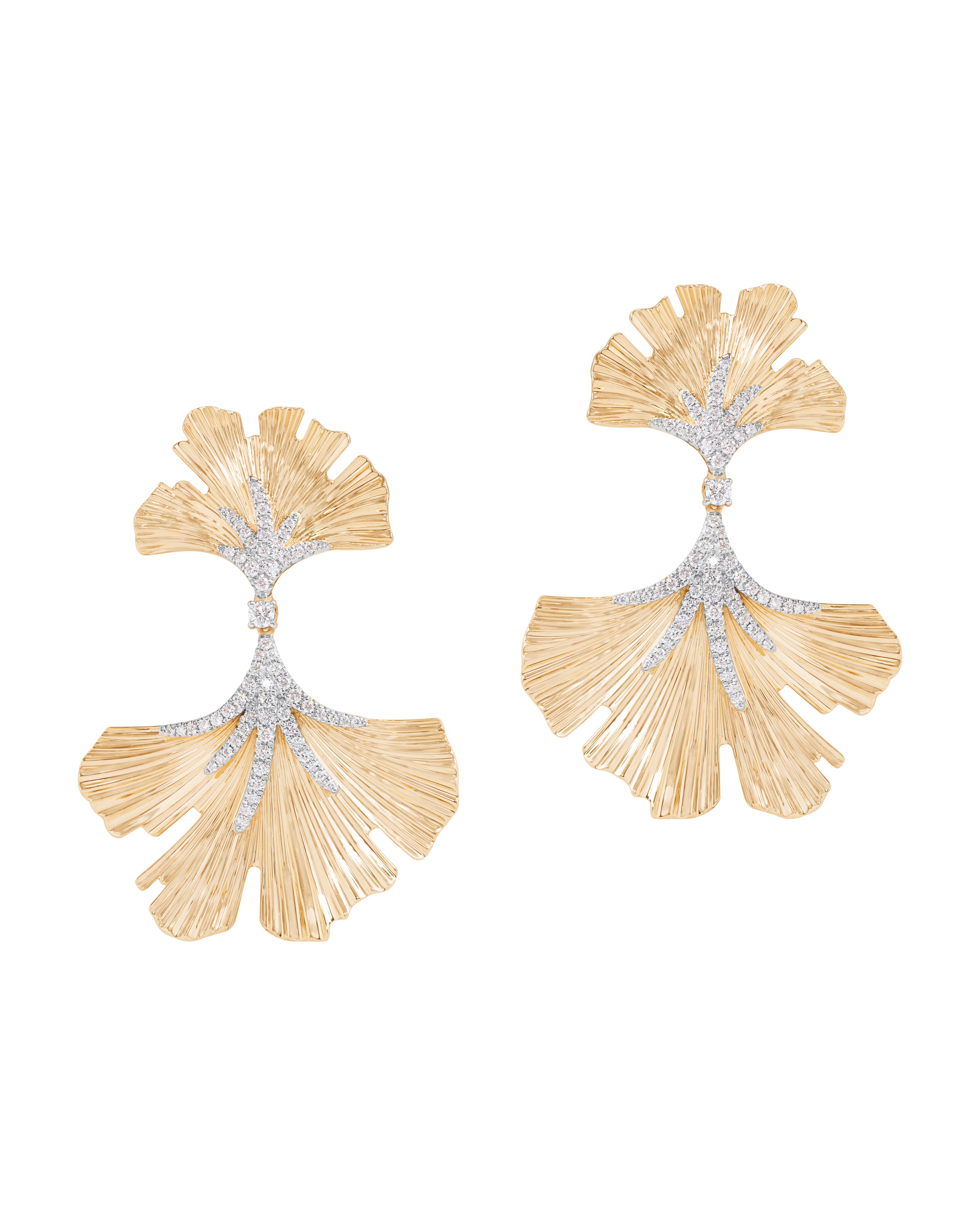 Il Giardino Shimmering Petal Earrings
